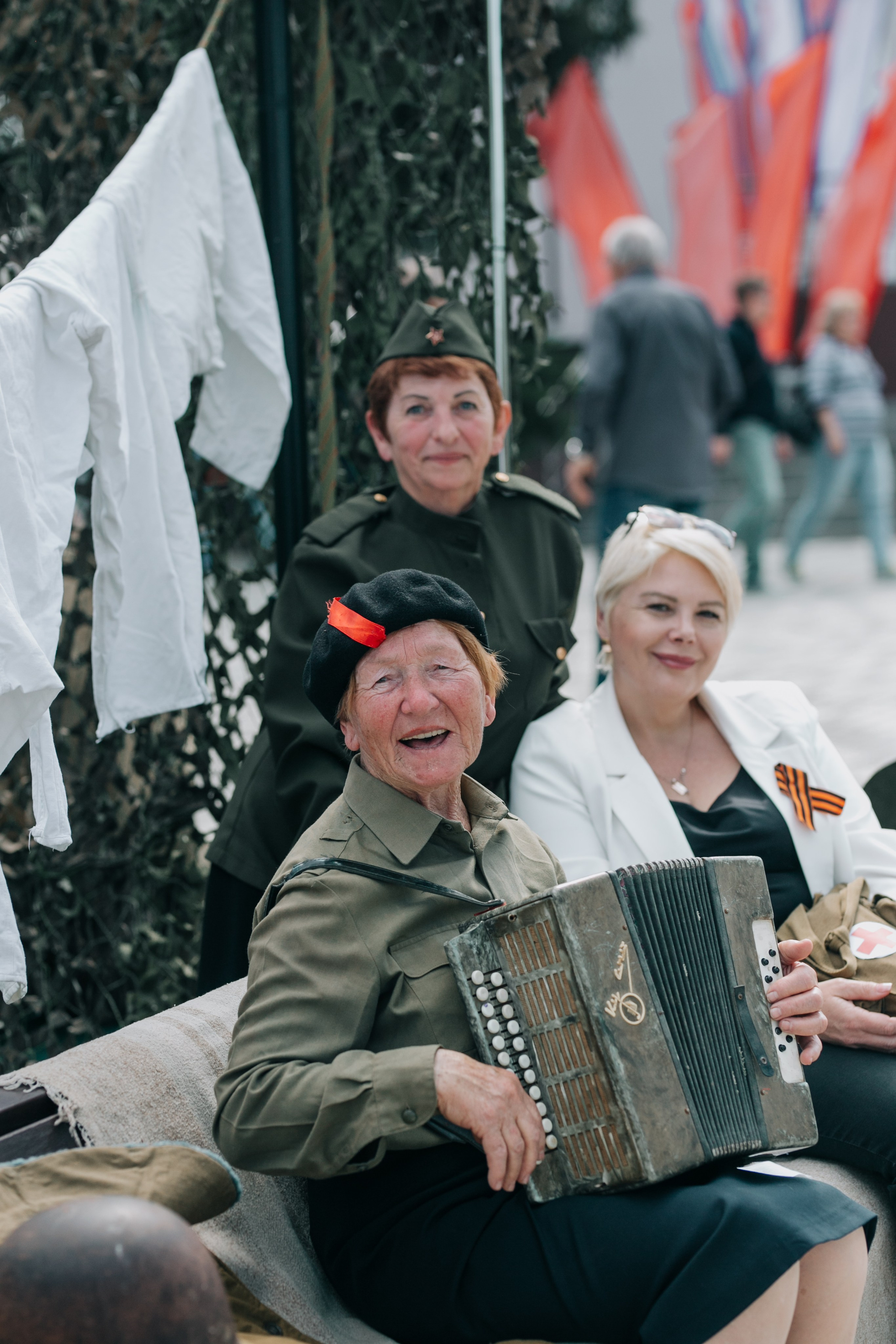 День освобождения Бахчисарая от нееко-фашистских захватчиков. Фотограф в Крыму