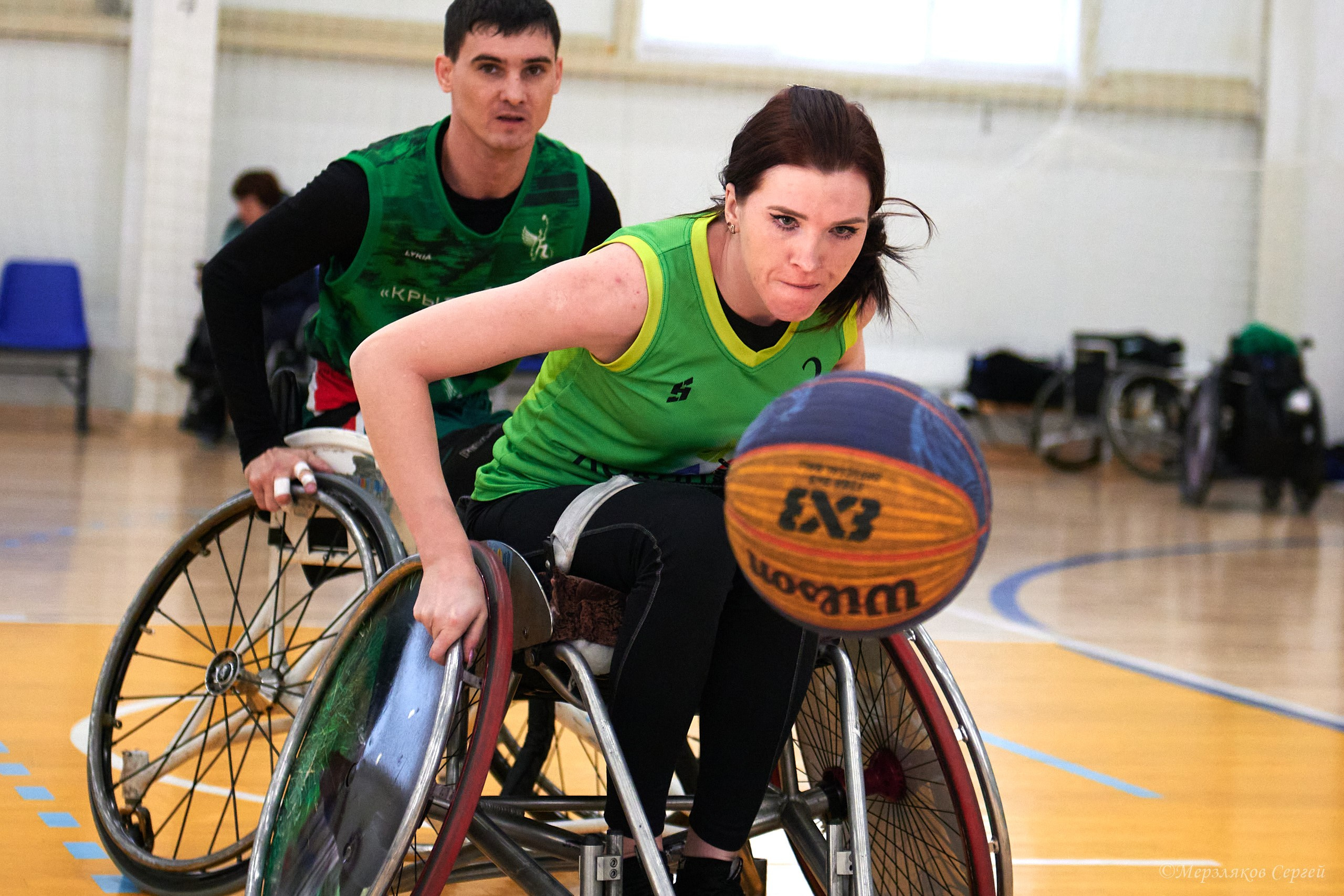 X традиционный Рождественский турнир по баскетболу на колясках. Ижевск. Спортивный репортажный фотограф в Ижевске Сергей Мерзляков