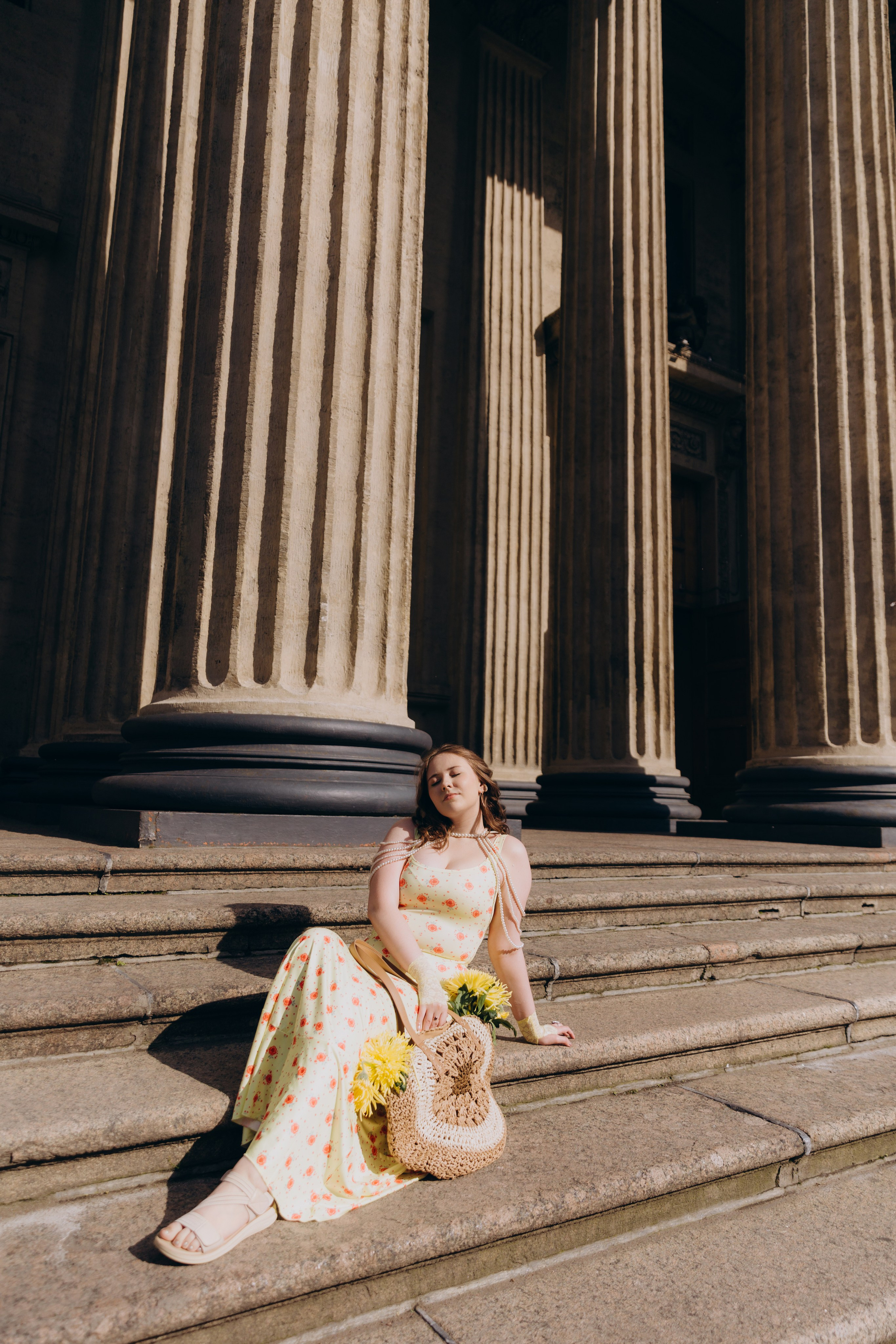 Полина | Фотосессия у Казанского собора. Фотограф в Санкт-Петербурге Разиля Идиятуллина