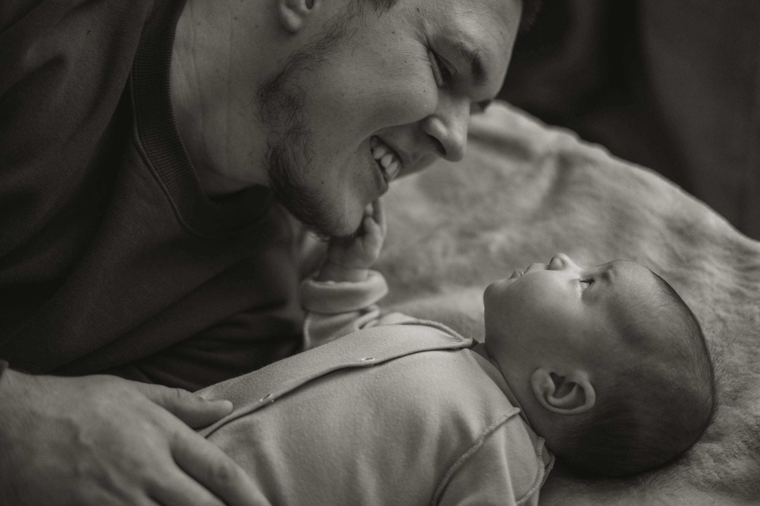 Фотосессия новорожденного малыша у вас дома. Семейный фотограф Ольга Мишустина в Самаре