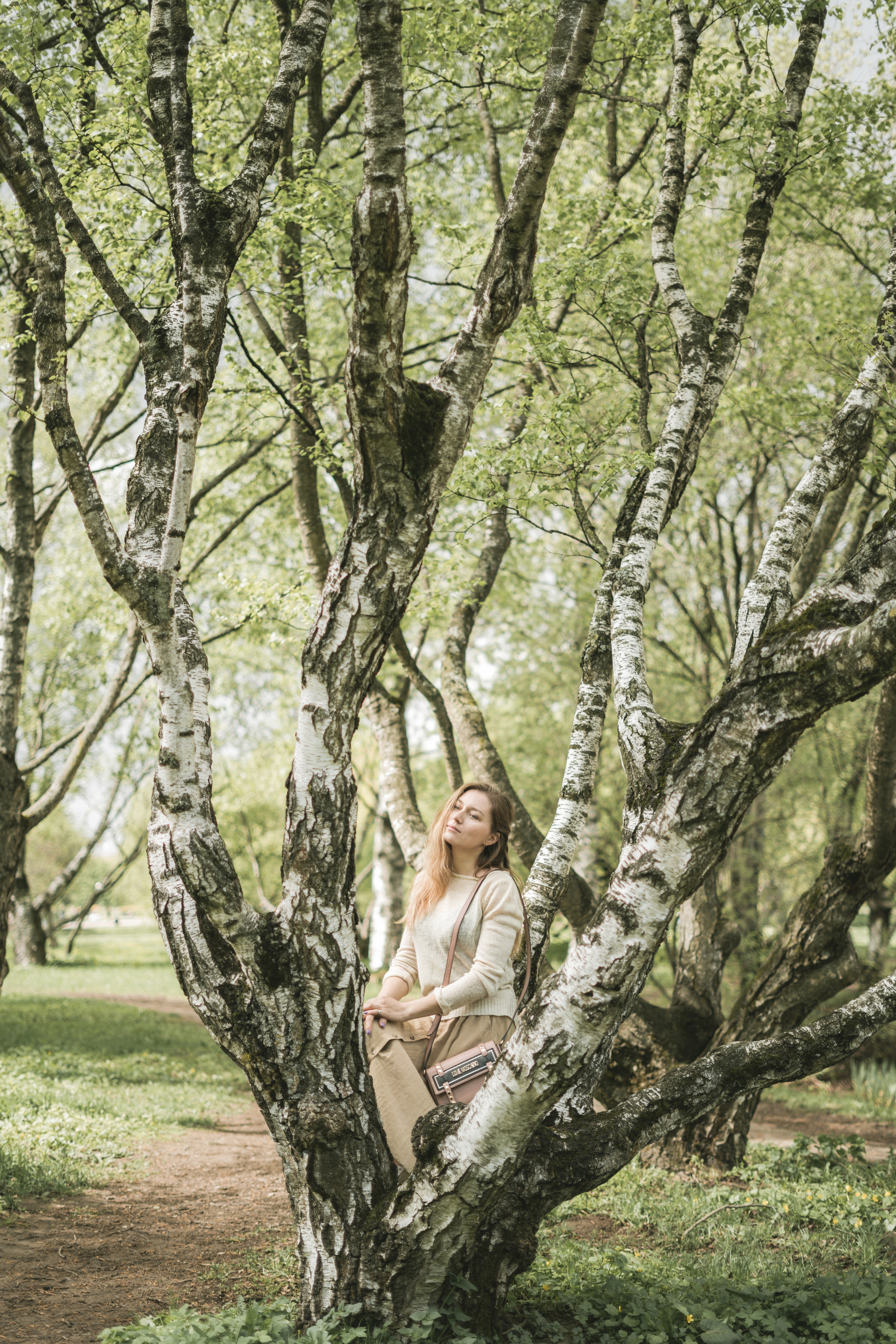 Фотосессии в цветении в парках Москвы. Семейный фотограф Ольга Мишустина в Самаре