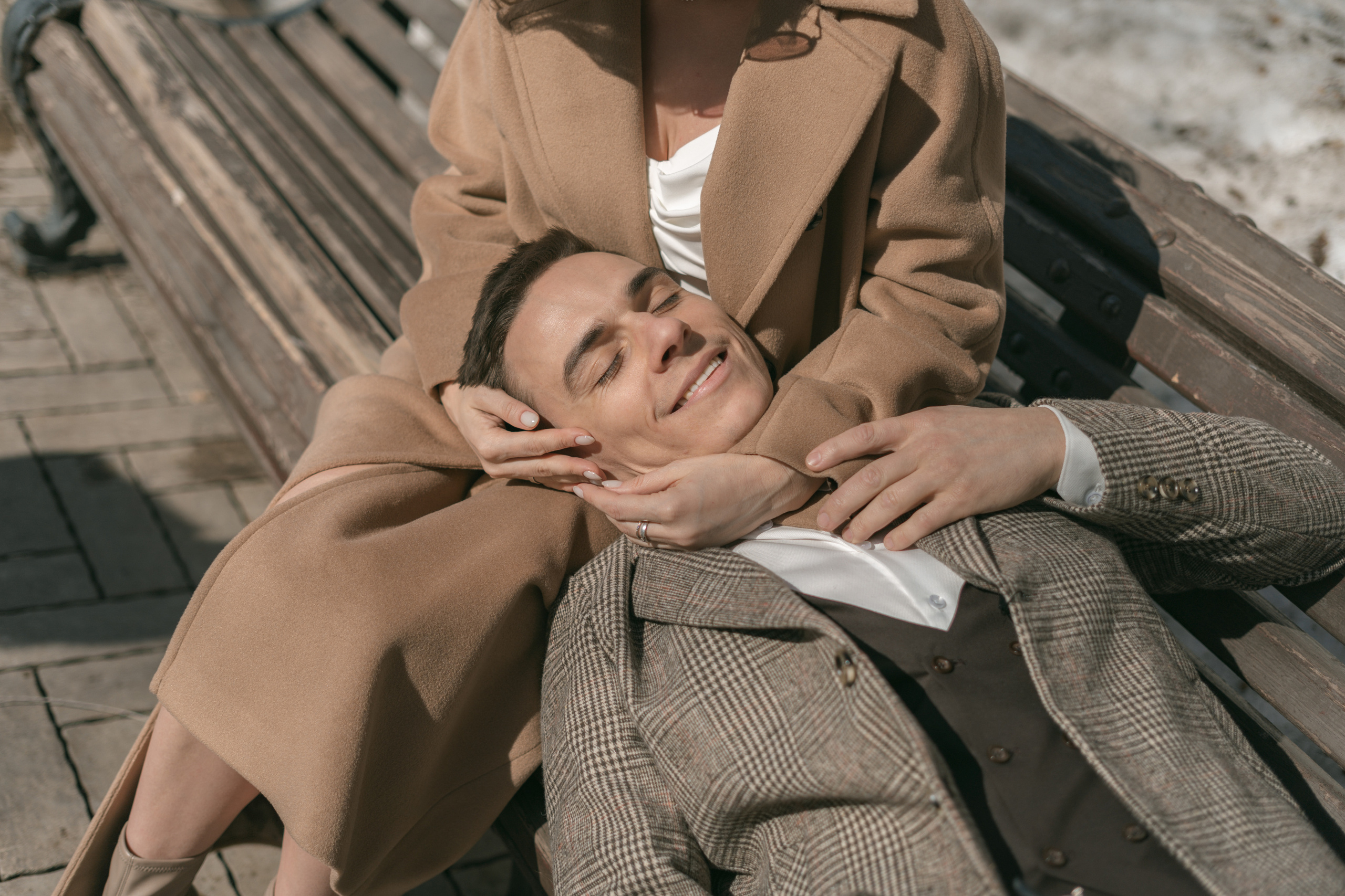 Свадебная прогулка лавстори. Семейный фотограф Ольга Мишустина в Самаре