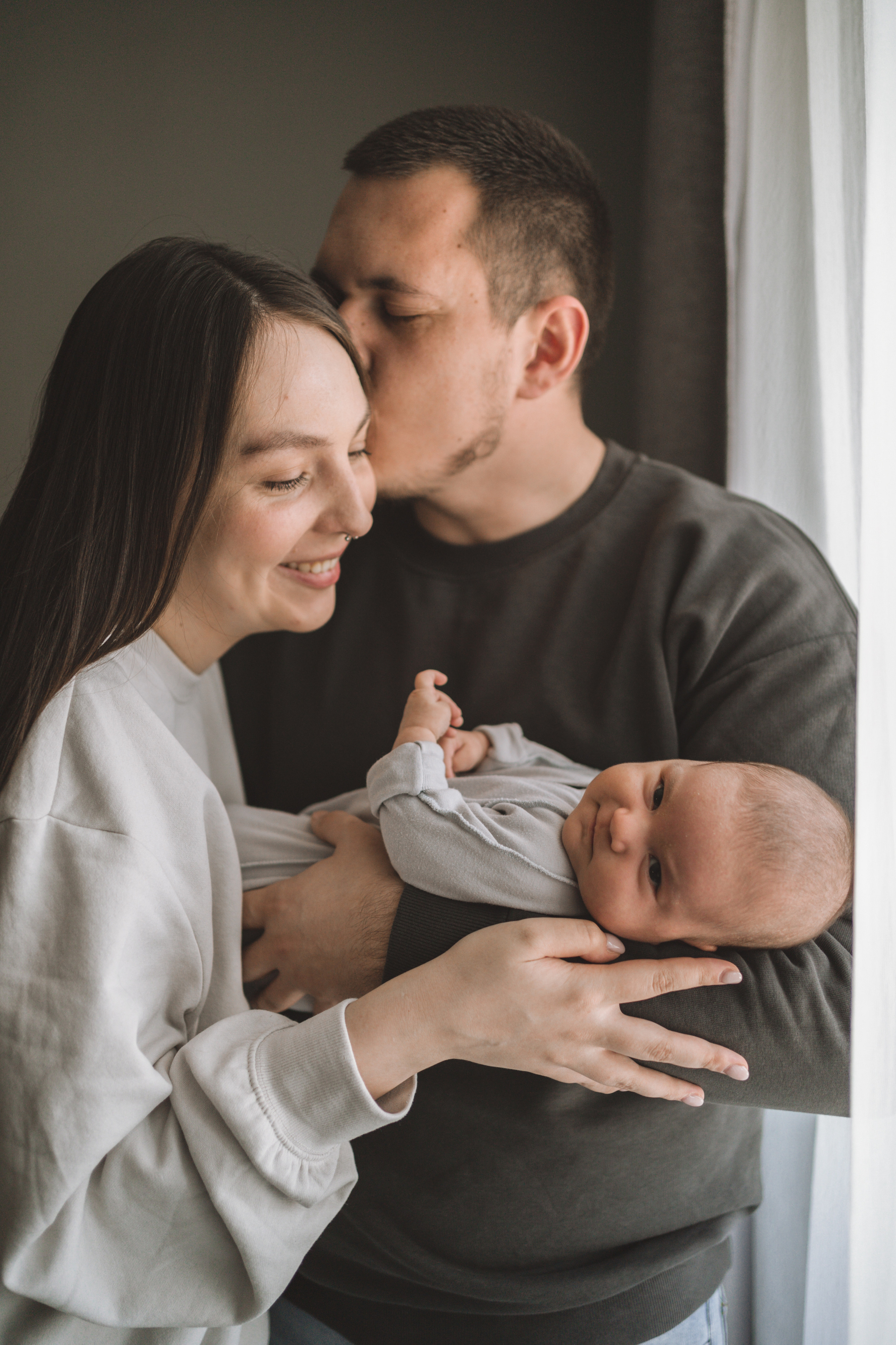 Фотосессия новорожденного малыша у вас дома. Семейный фотограф Ольга Мишустина в Самаре