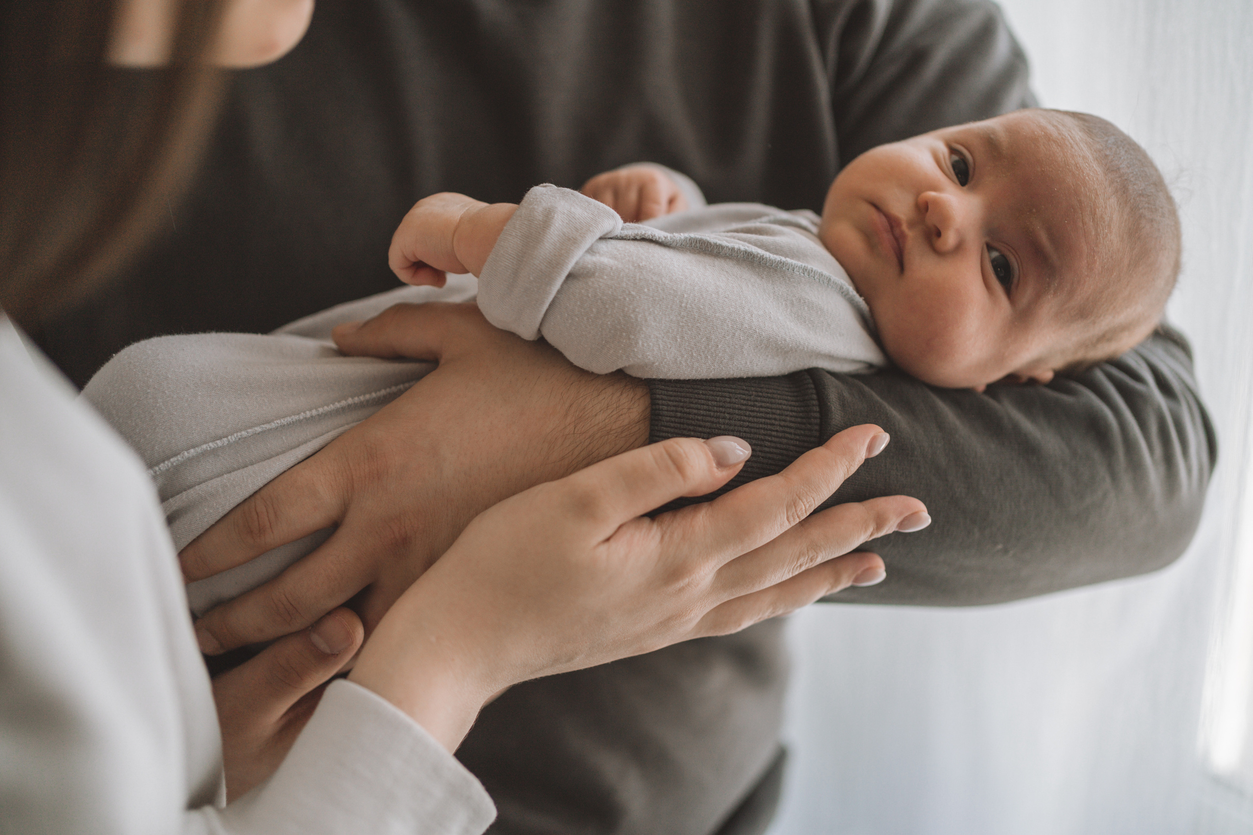 Фотосессия новорожденного малыша у вас дома. Семейный фотограф Ольга Мишустина в Самаре