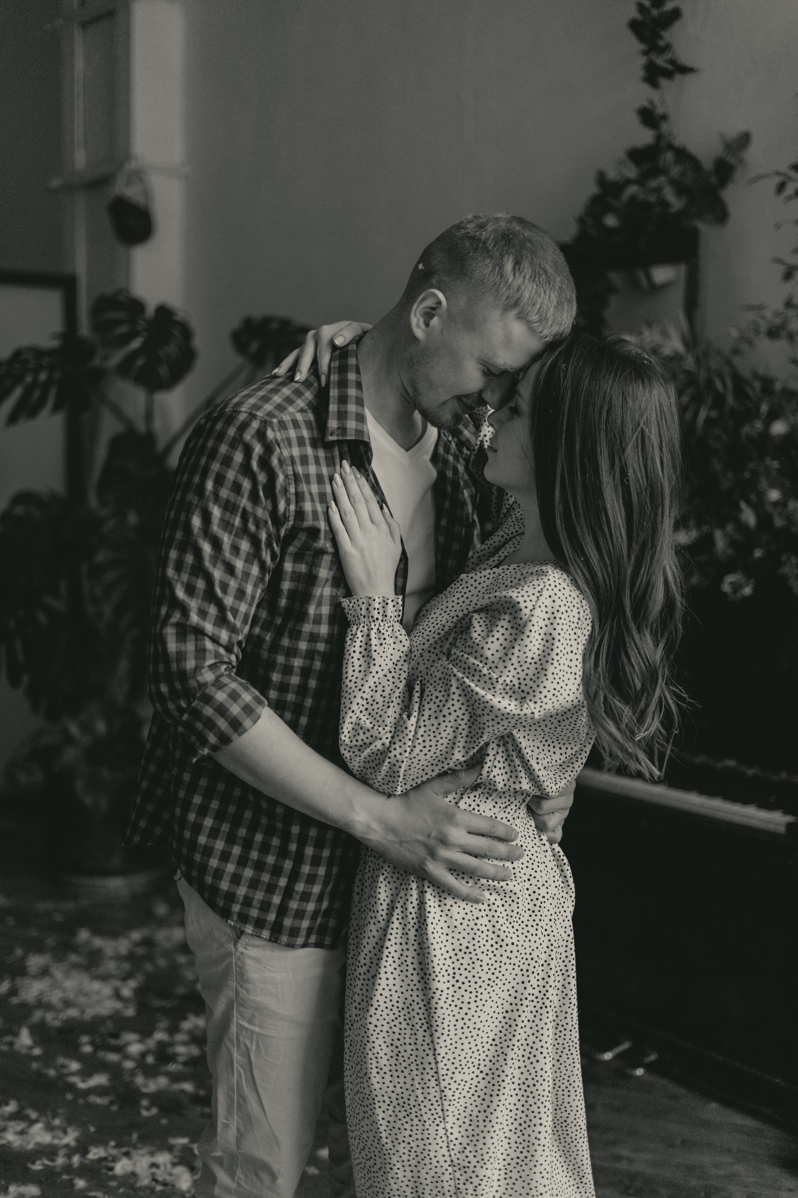 Фотосессия lovestory в студии