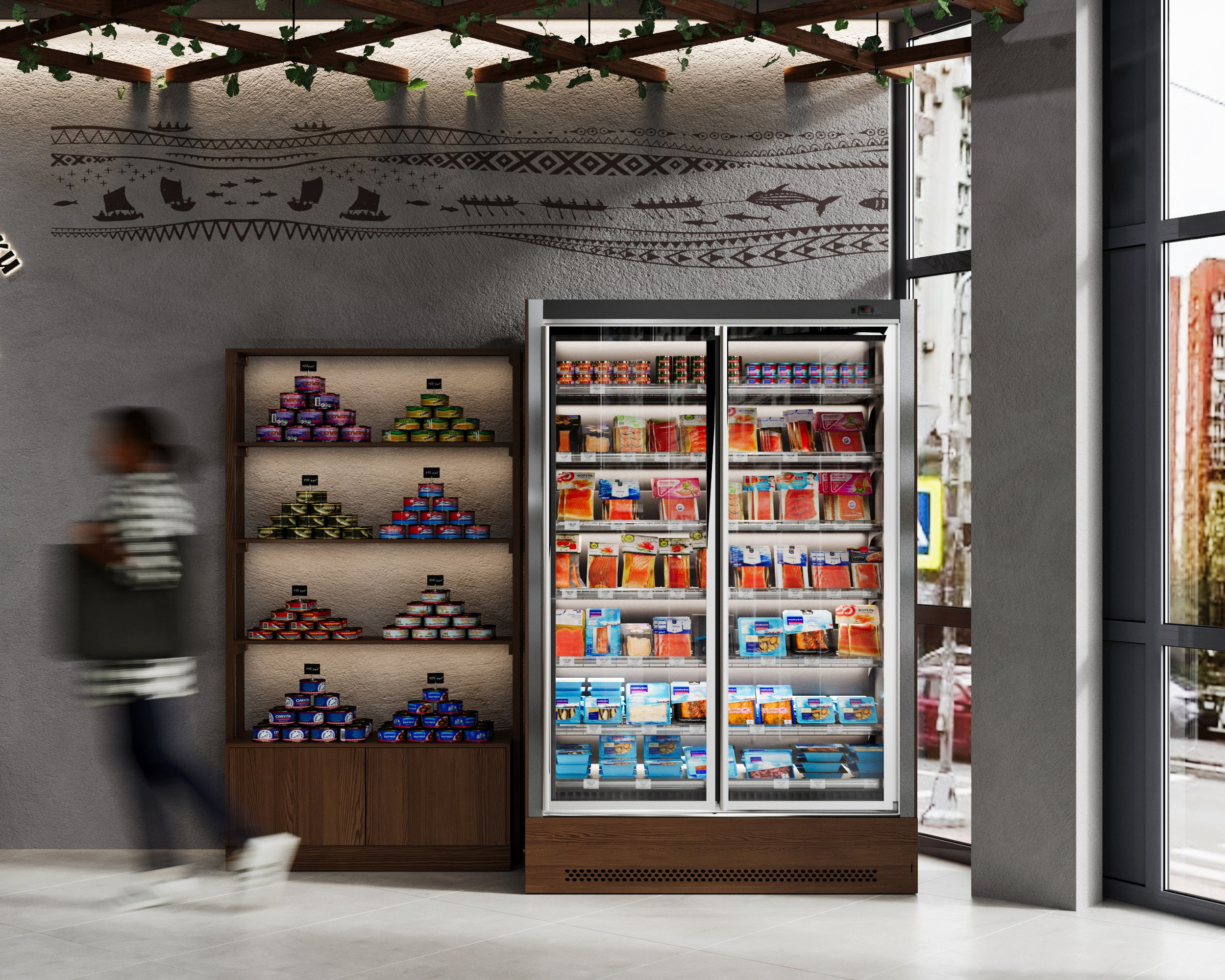 Магазин морепродуктов «Мы с камчатки». 3D визуализатор в Москве Сердюк Владислав