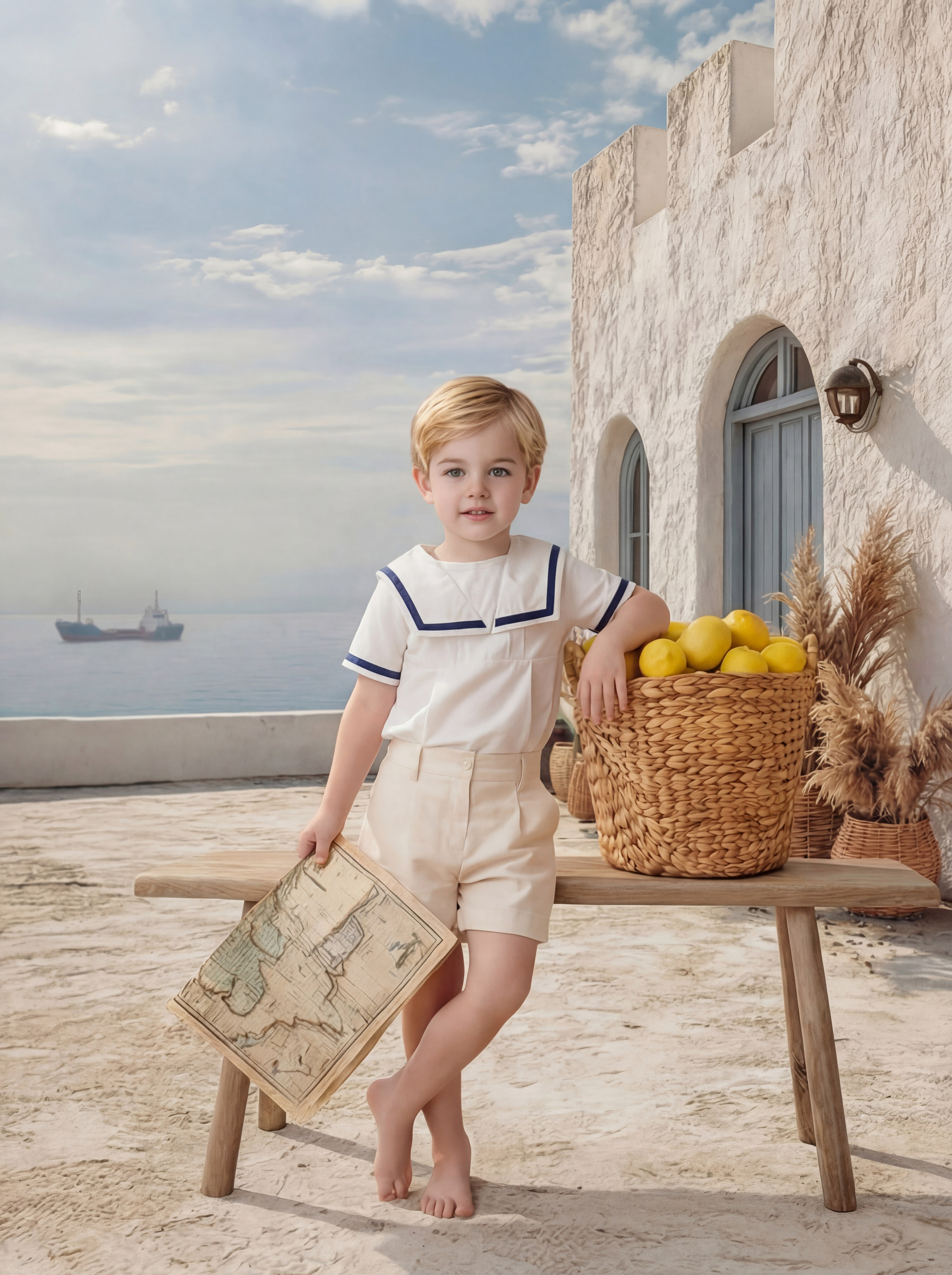 Греческие каникулы. Детская фотостудия Москва