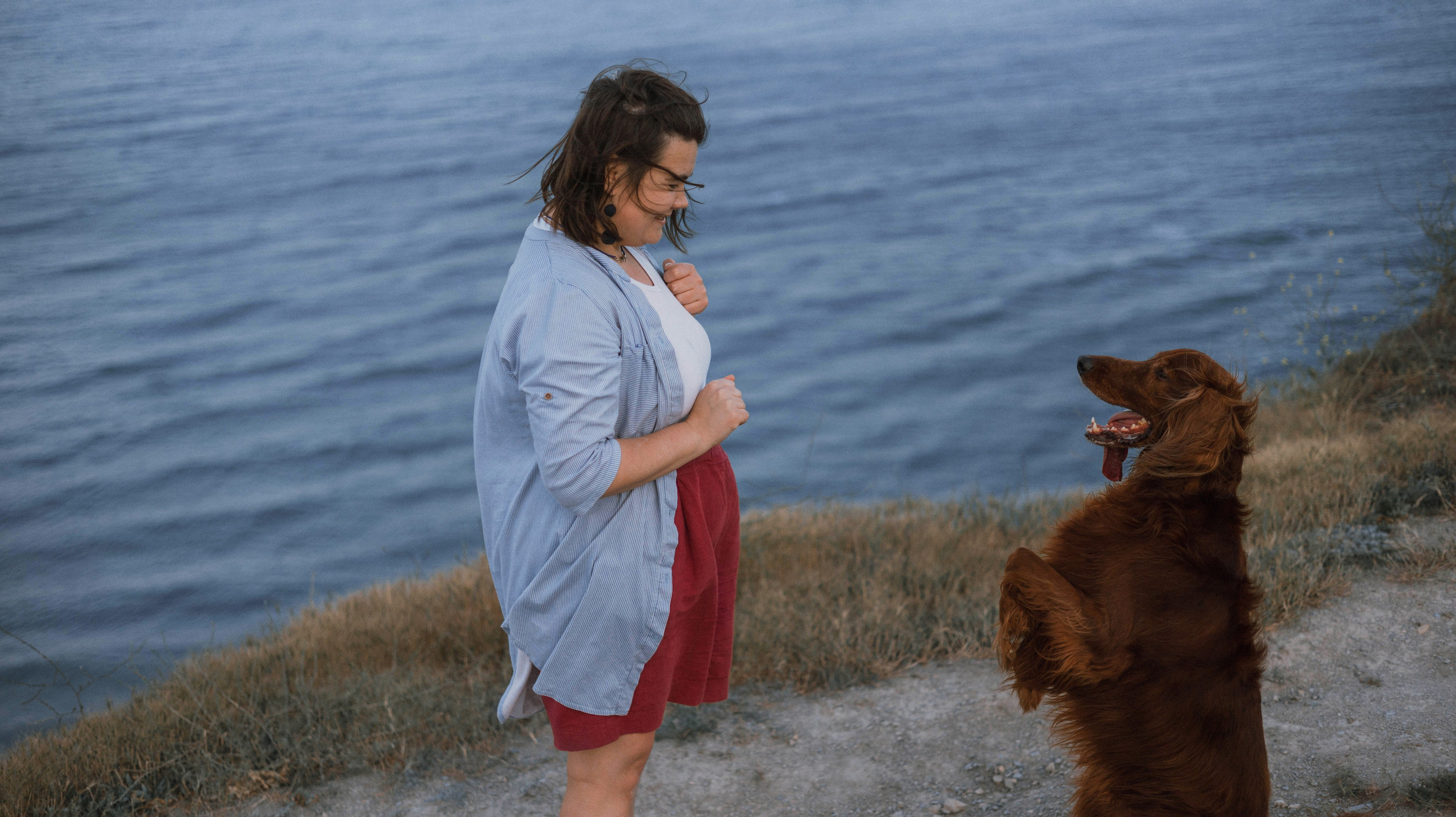 Ольга и Шеймас. Фотограф-анималист Богданова Полина