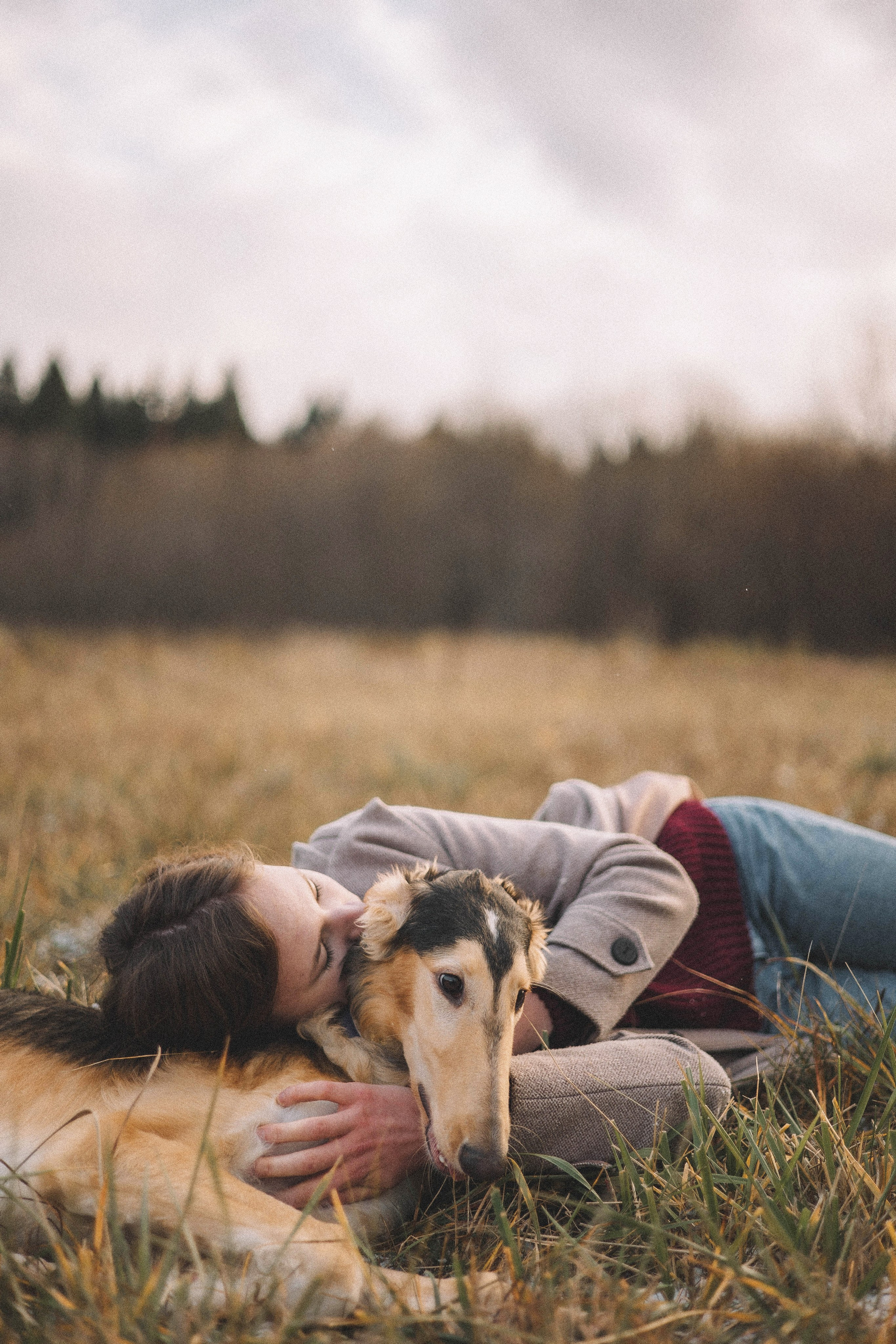 Алена, Леви и Микаса. Фотограф-анималист Богданова Полина