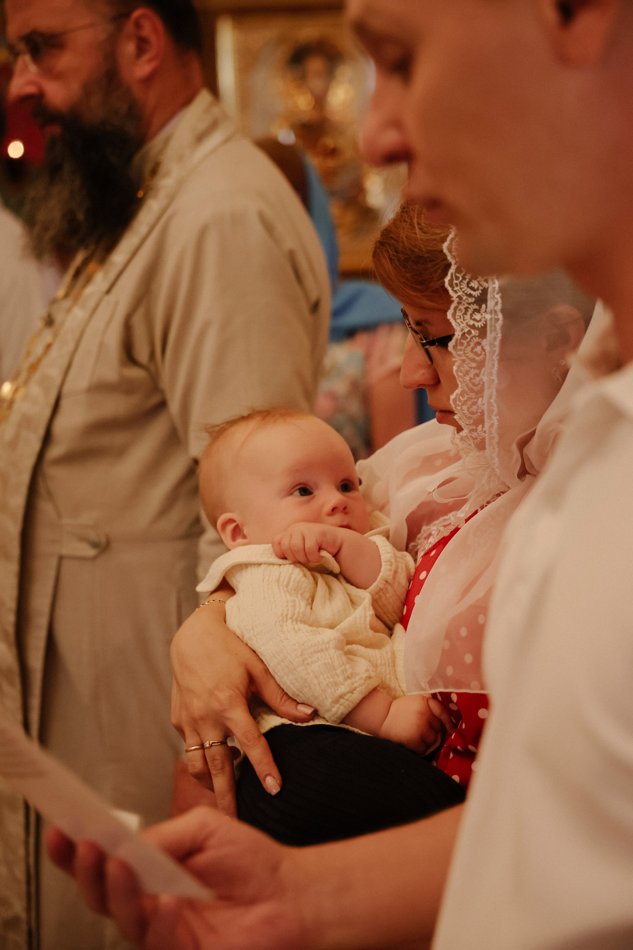 Крещение Анастасии. Фотограф новорожденных