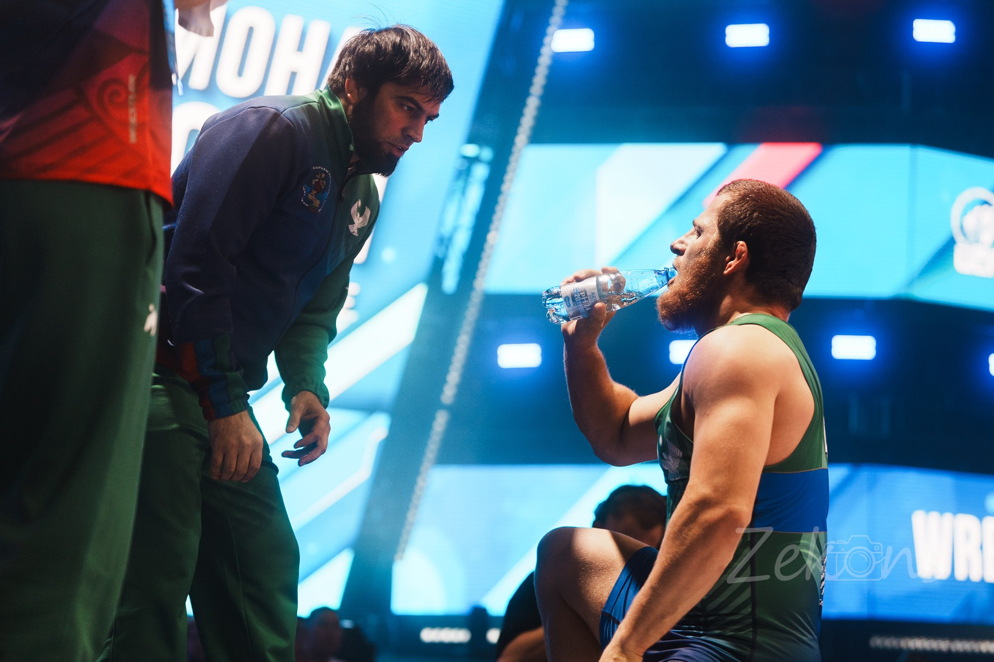 Чемпионат России по вольной борьбе 2025 (Москва). Zekons. Фото, видео, нейросети