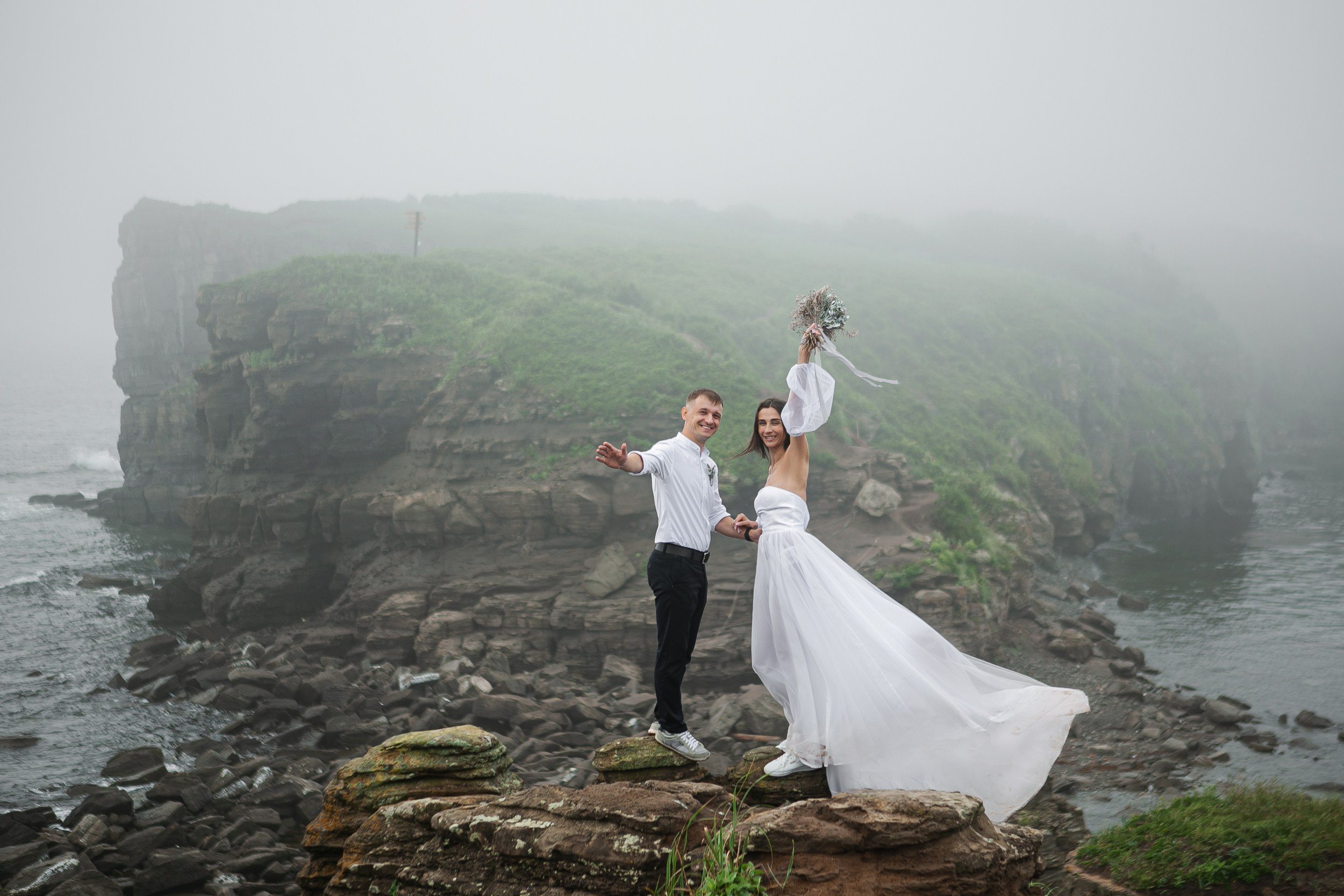 Прогулка. Свадебный фотограф Владивосток, Свадебная фотография