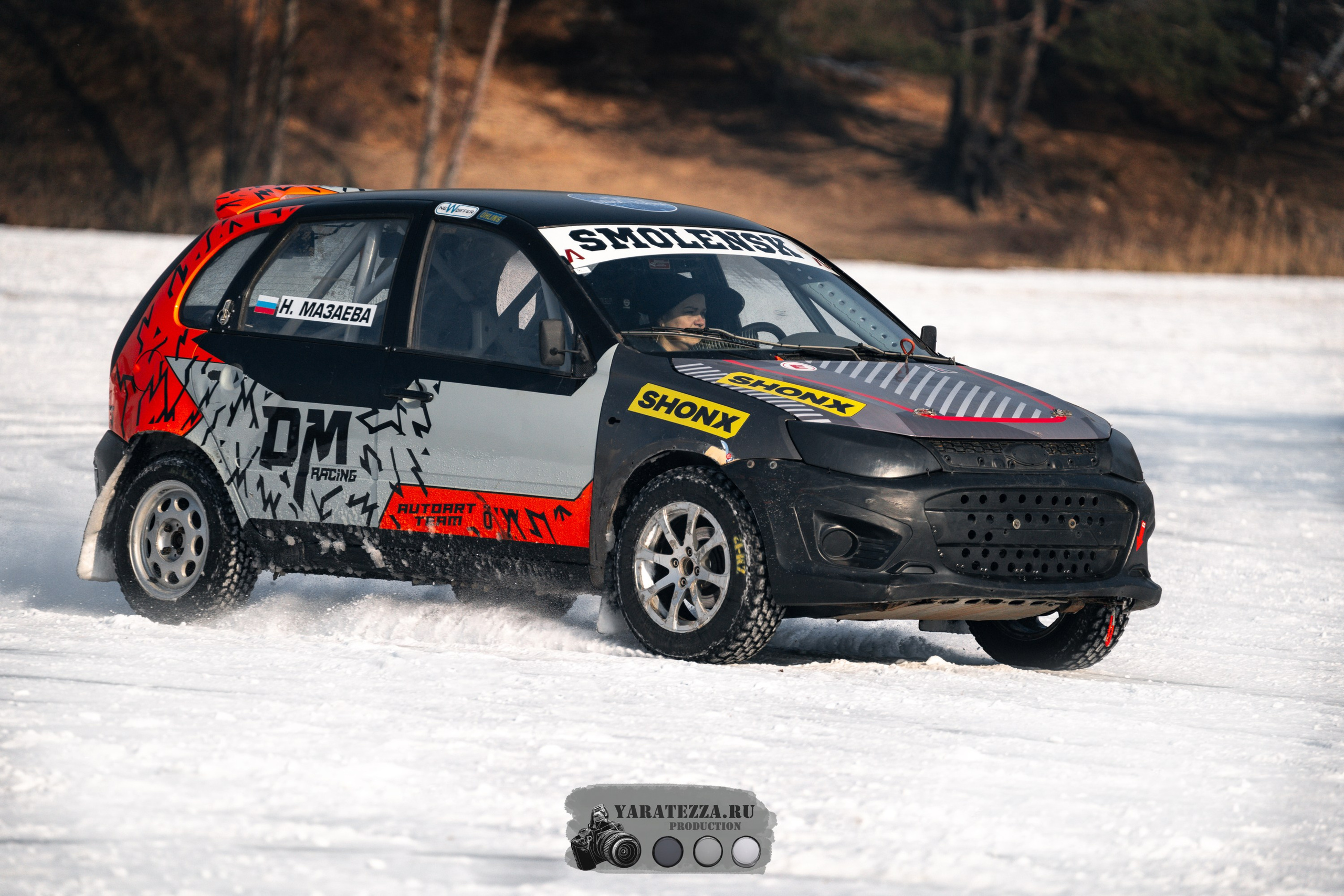 Тренировочный день на ледовой трассе. Yaratezza production