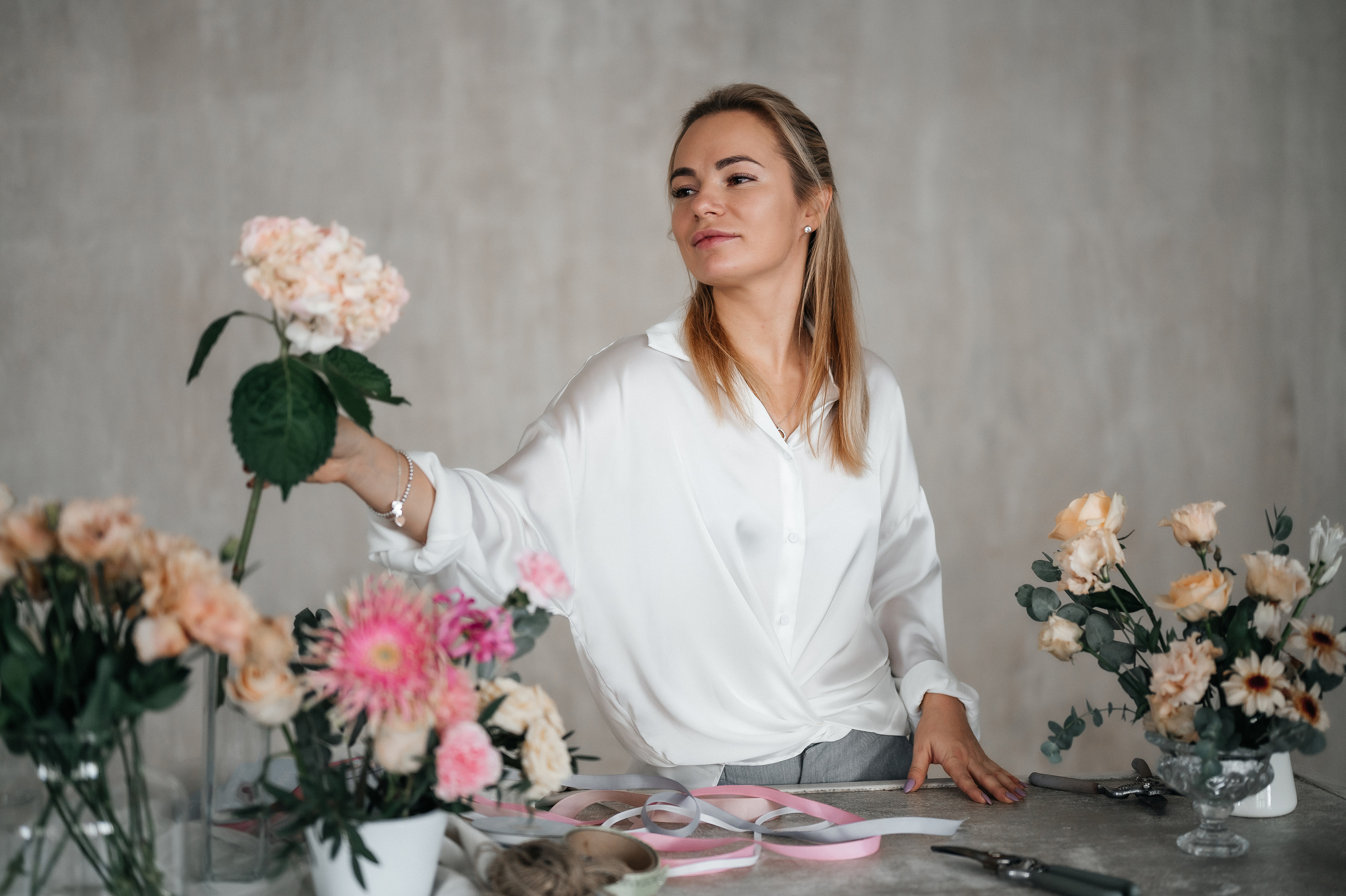 Флорист. Свадебный видеограф в Москве Никонова Анна