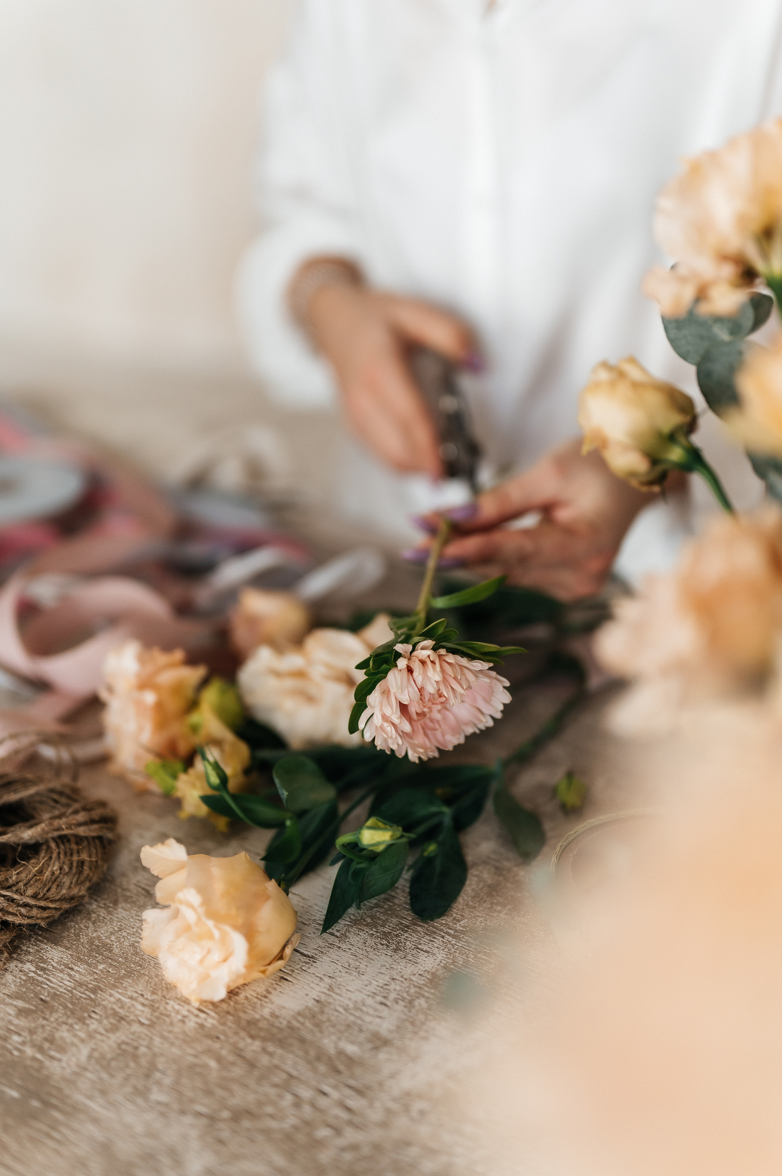 Флорист. Свадебный видеограф в Москве Никонова Анна