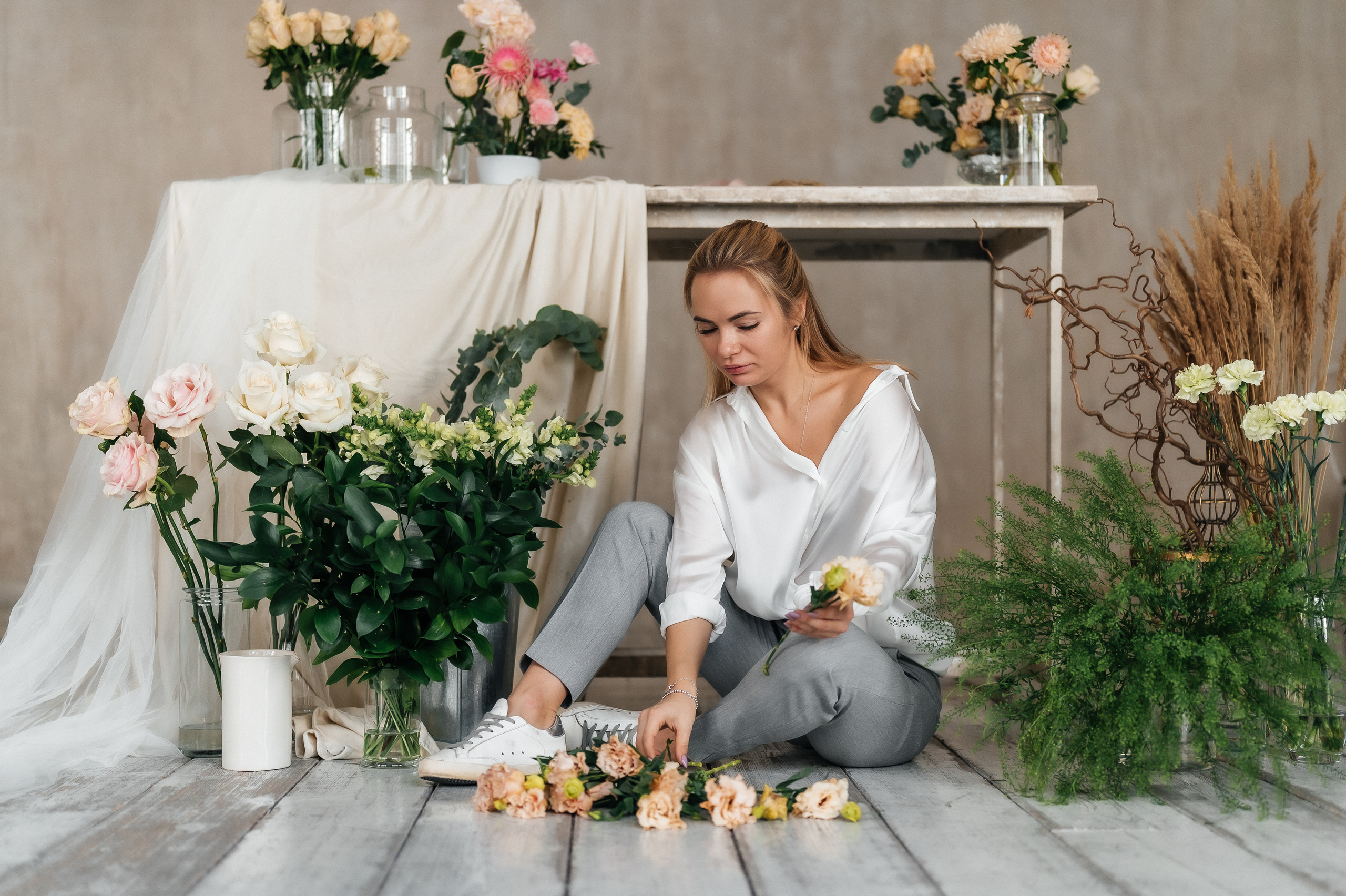 Флорист. Свадебный видеограф в Москве Никонова Анна