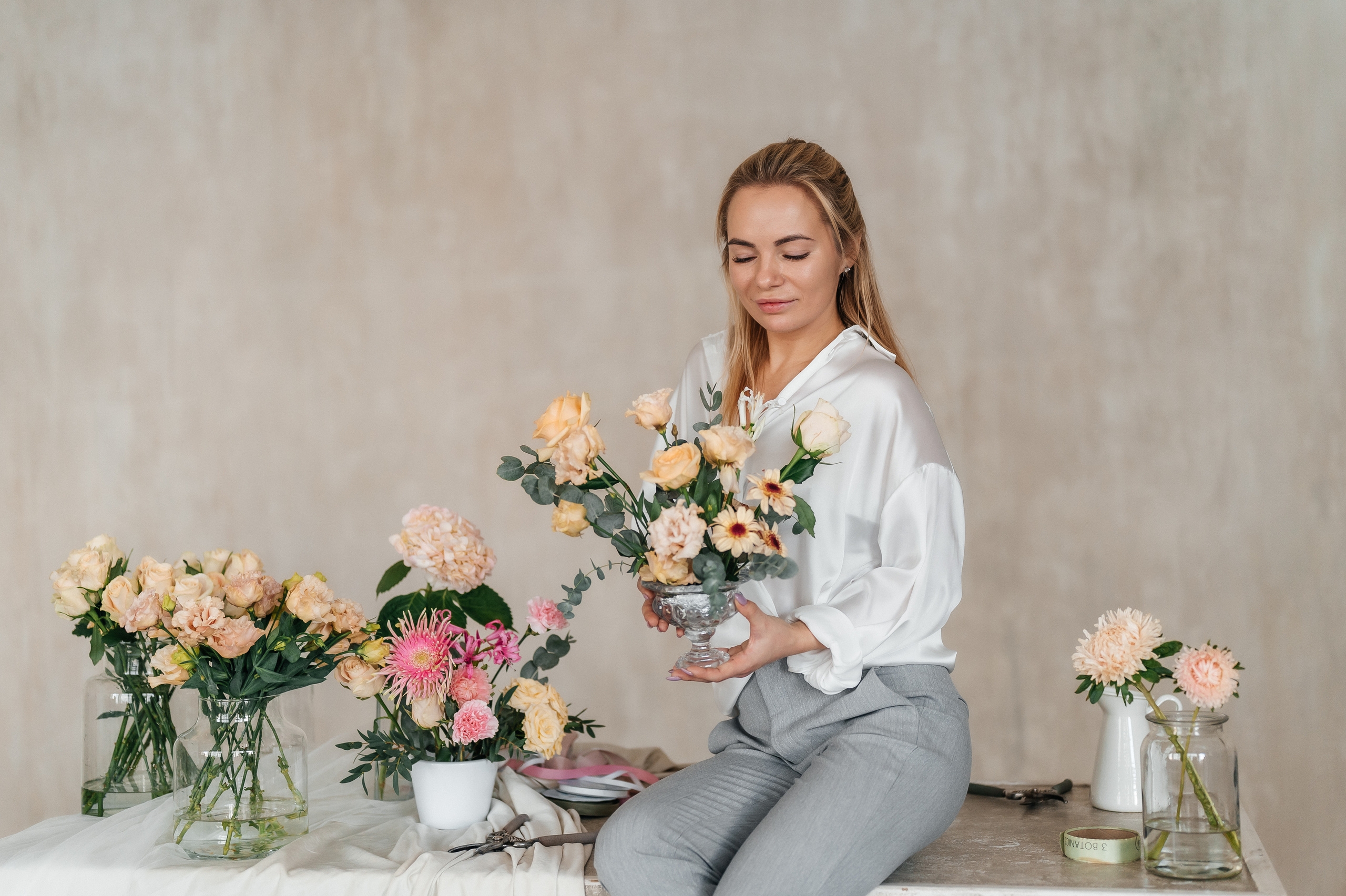 Флорист. Свадебный видеограф в Москве Никонова Анна