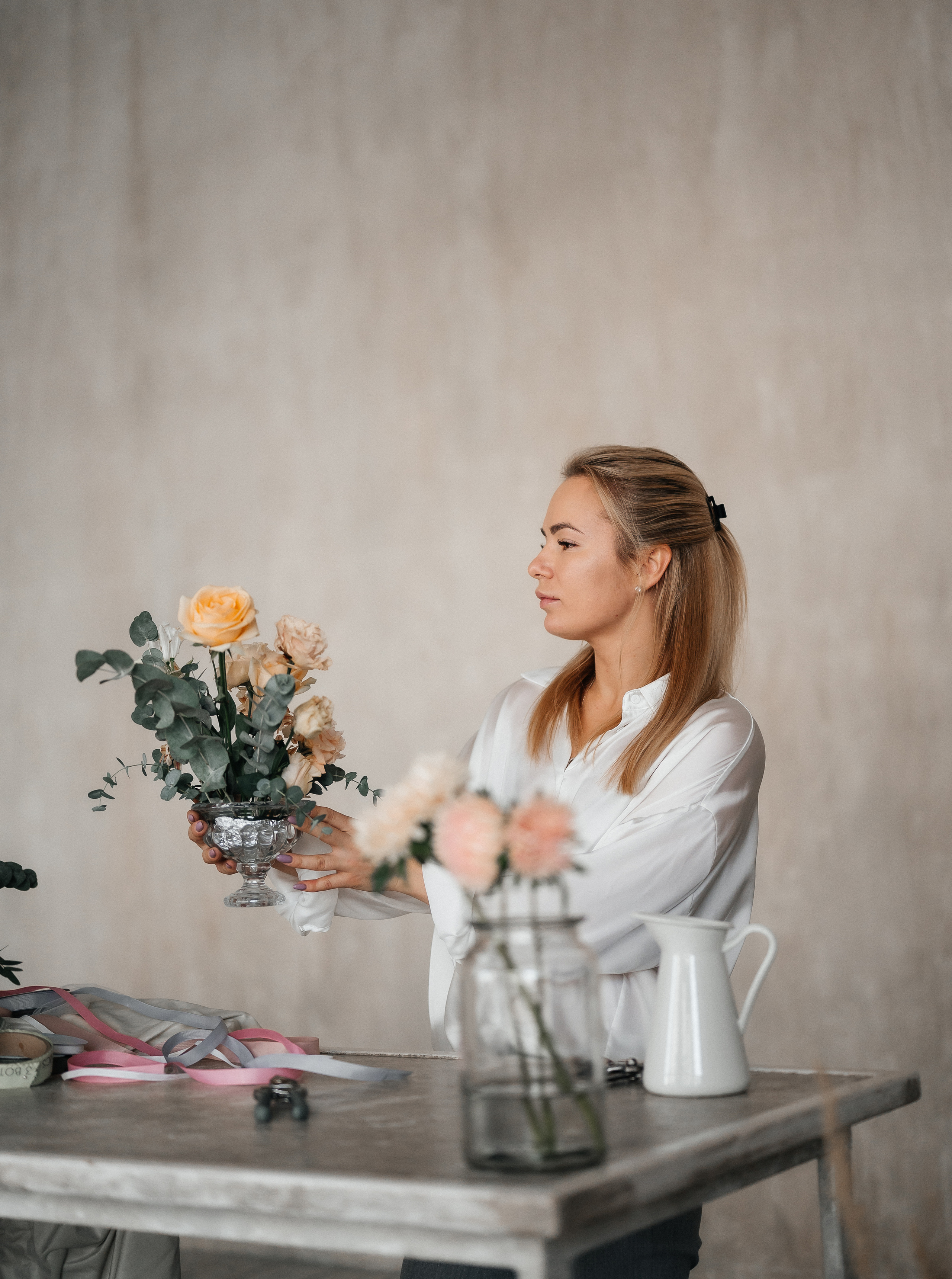 Флорист. Свадебный видеограф в Москве Никонова Анна