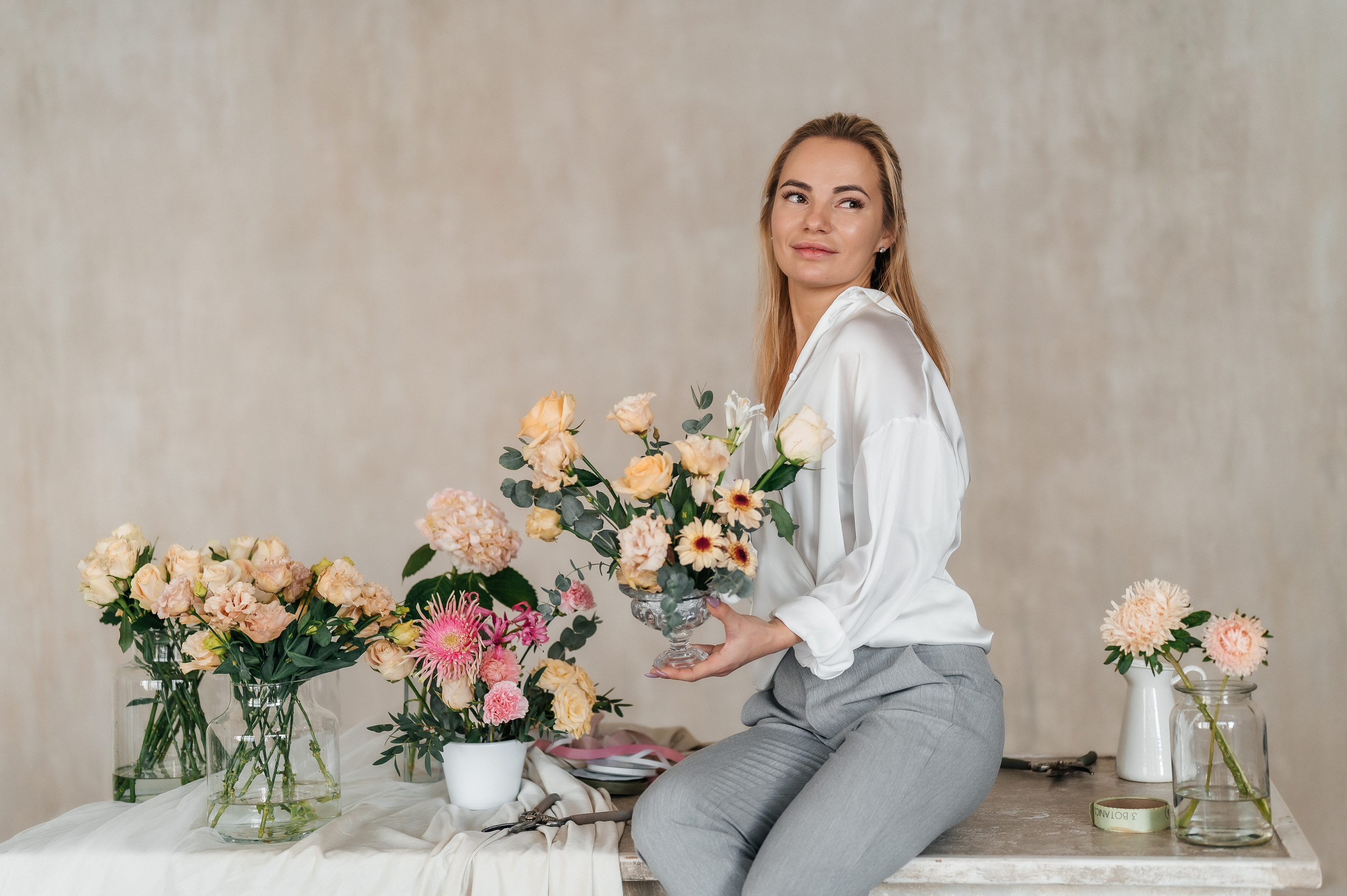 Флорист. Свадебный видеограф в Москве Никонова Анна