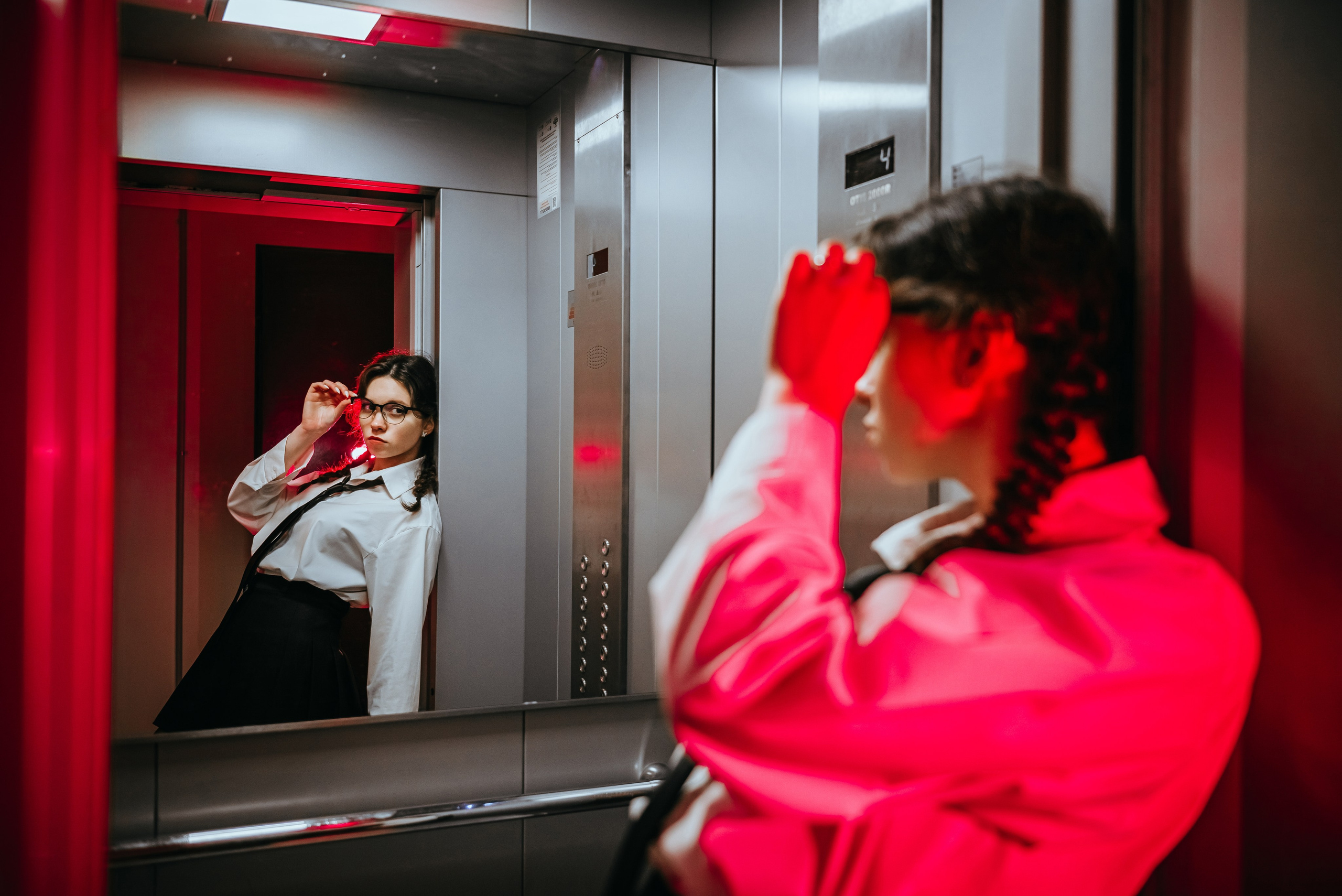 Фотосессия на парковке Лента Кемерово