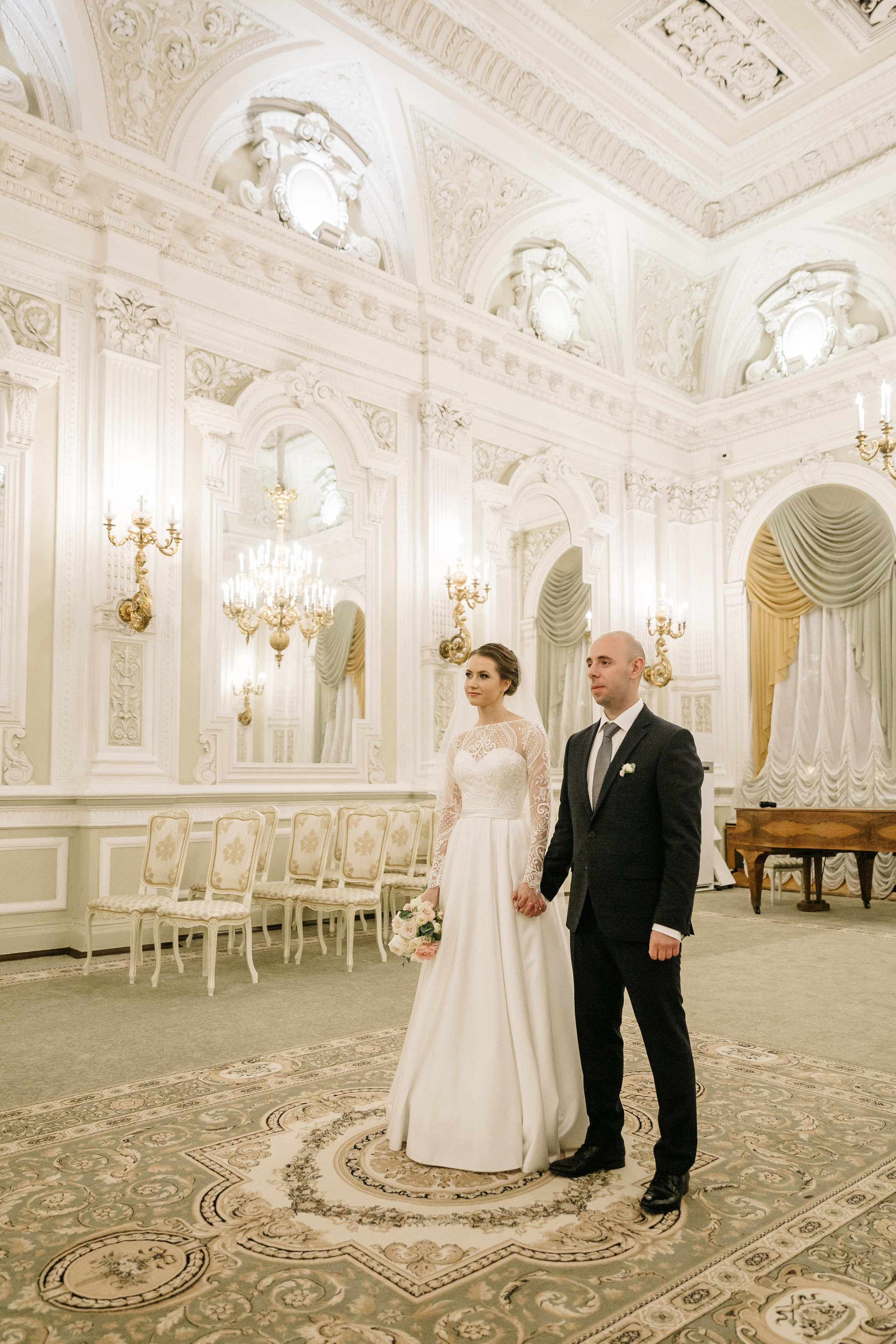 ОКТЯБРЬ | Дворец № 1 Талион, Особняк военного министра. Свадебный фотограф в Санкт-Петербурге Полина Корзухина