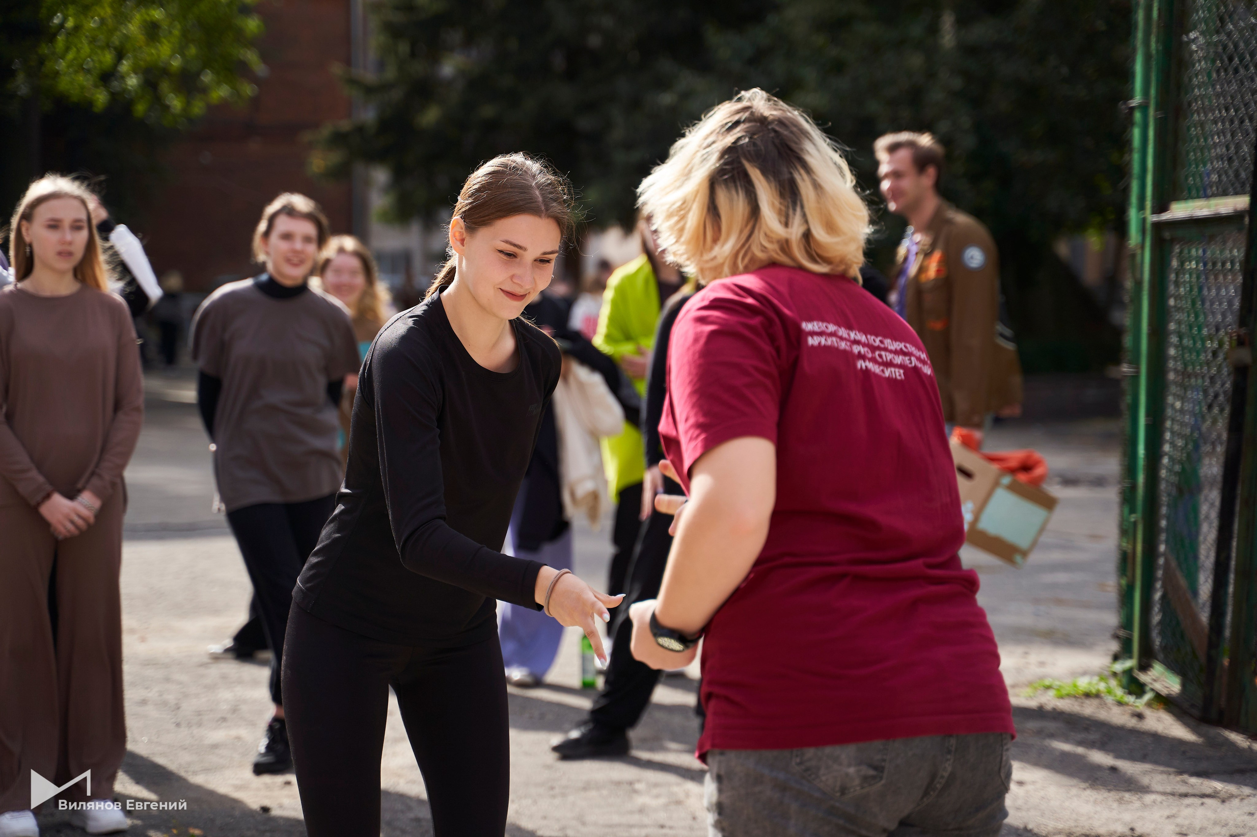 Мероприятие «Веревка» для первокурсников ННГАСУ. Репортажный фотограф Вилянов Евгений. Нижний Новгород