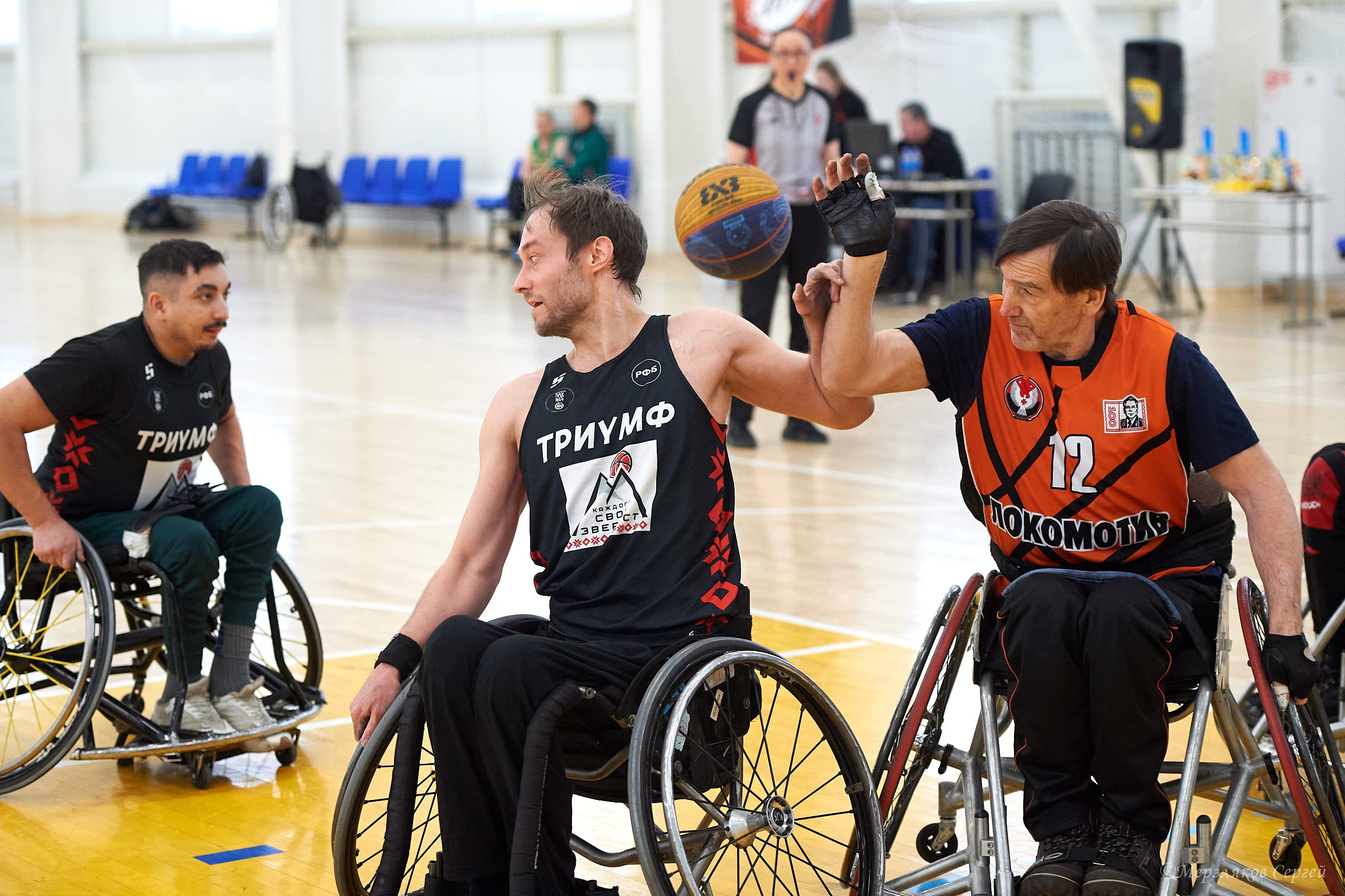 X традиционный Рождественский турнир по баскетболу на колясках. Ижевск. Спортивный репортажный фотограф в Ижевске Сергей Мерзляков