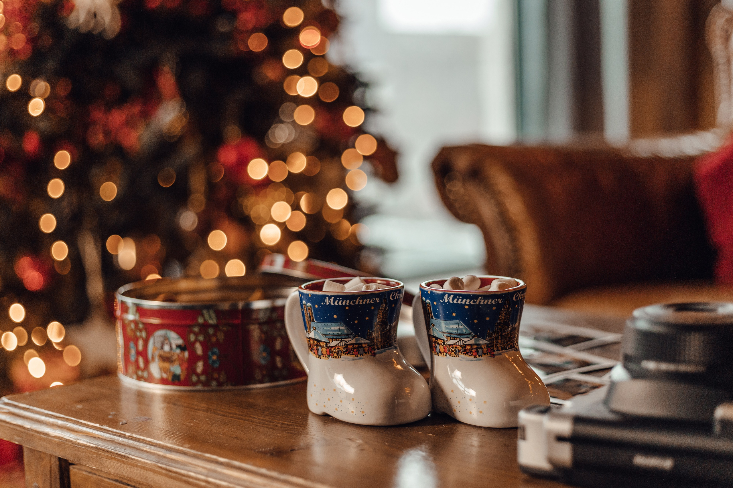 новогодняя фотосессия в студии мимика шале