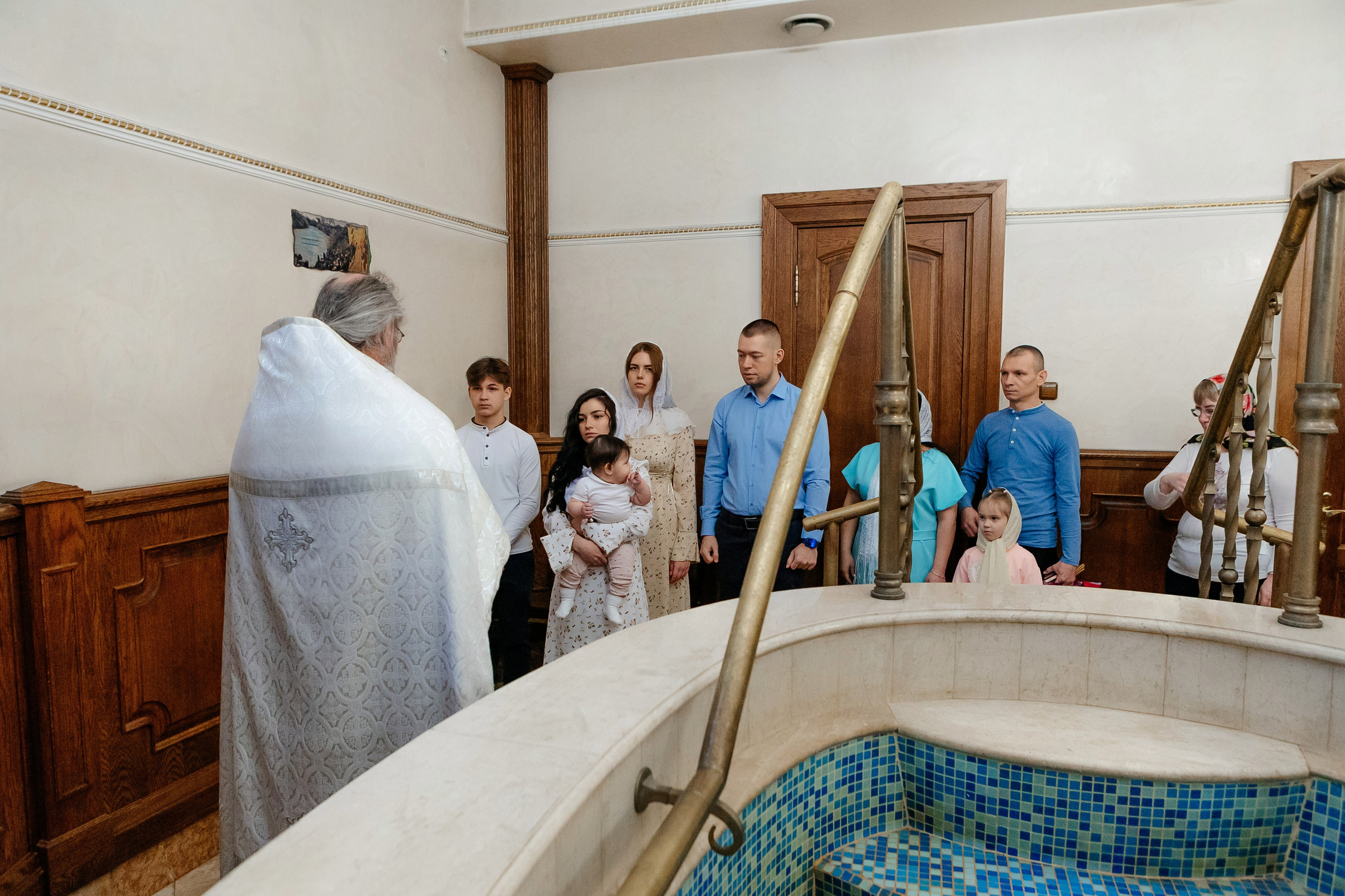 Крещение Амелии. Семейный и детский фотограф в Москве Александра Мак