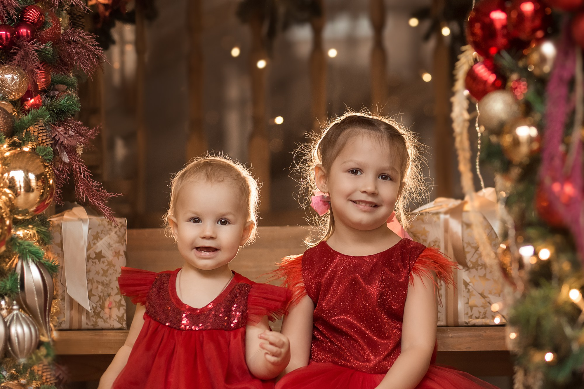 Семейная фотосессия в студии. Фотограф на Крещение, Венчание в Москве Ирина Шамина