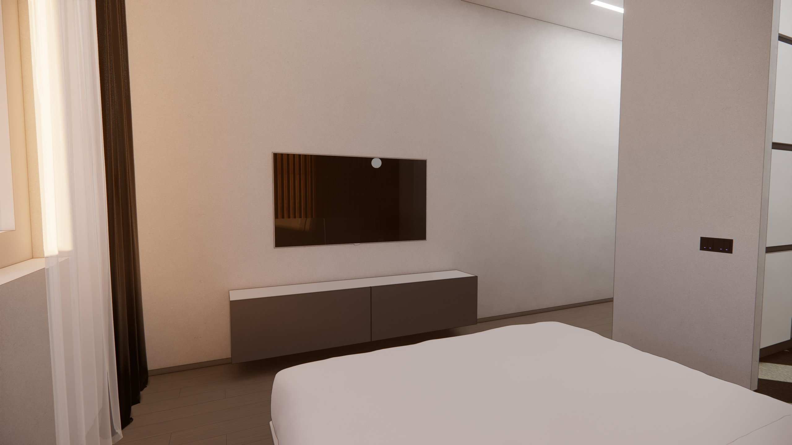 Проект № 4 — Квартира 64 кв. м. LANOIR: визуализация проектов, интерьер, экстерьер, ArchiCAD чертежи | Стерлитамак