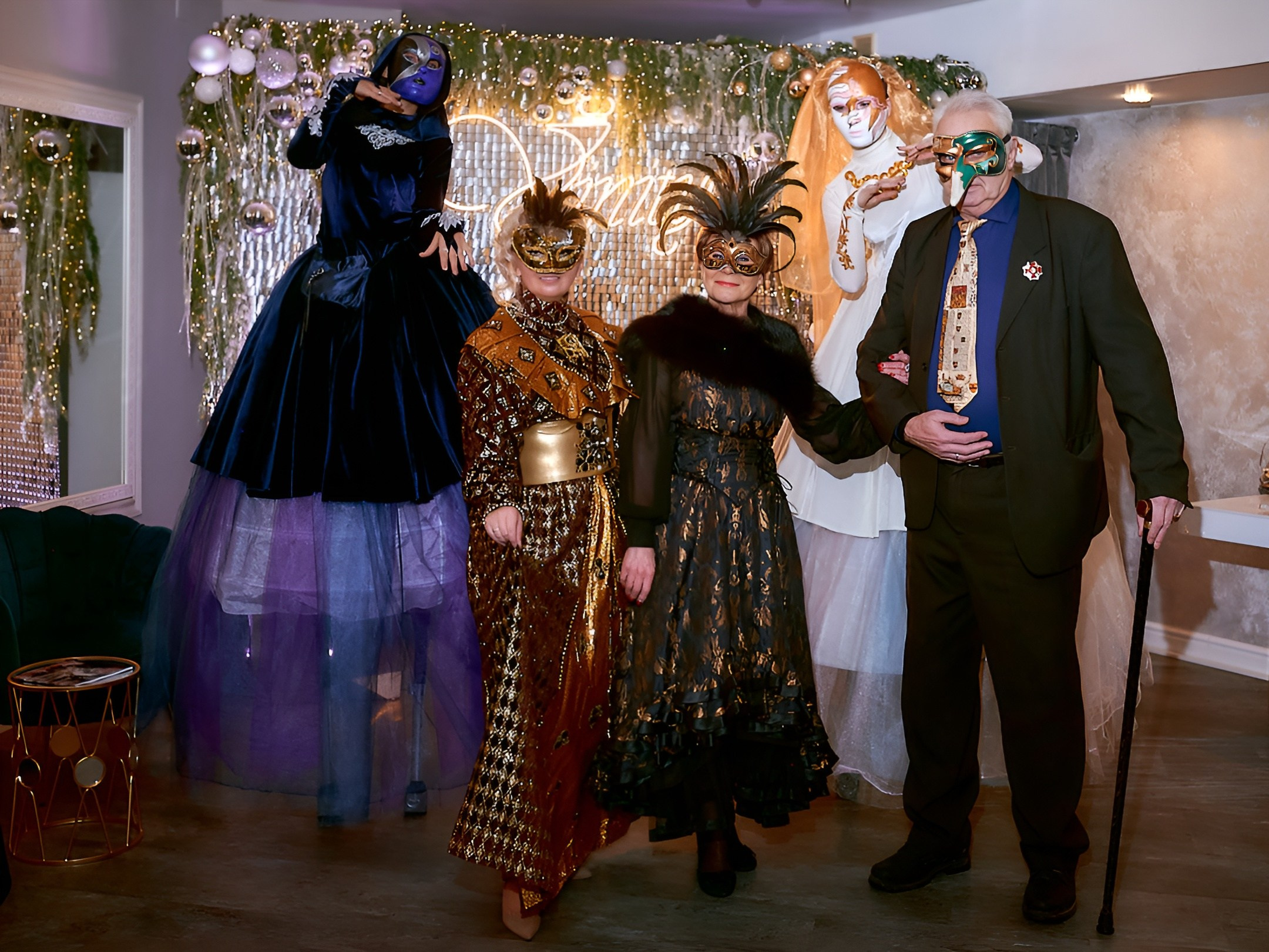 «Венецианский карнавал» | ресторан Vinity. Свадебный фотограф в Санкт-Петербурге Славин Денис