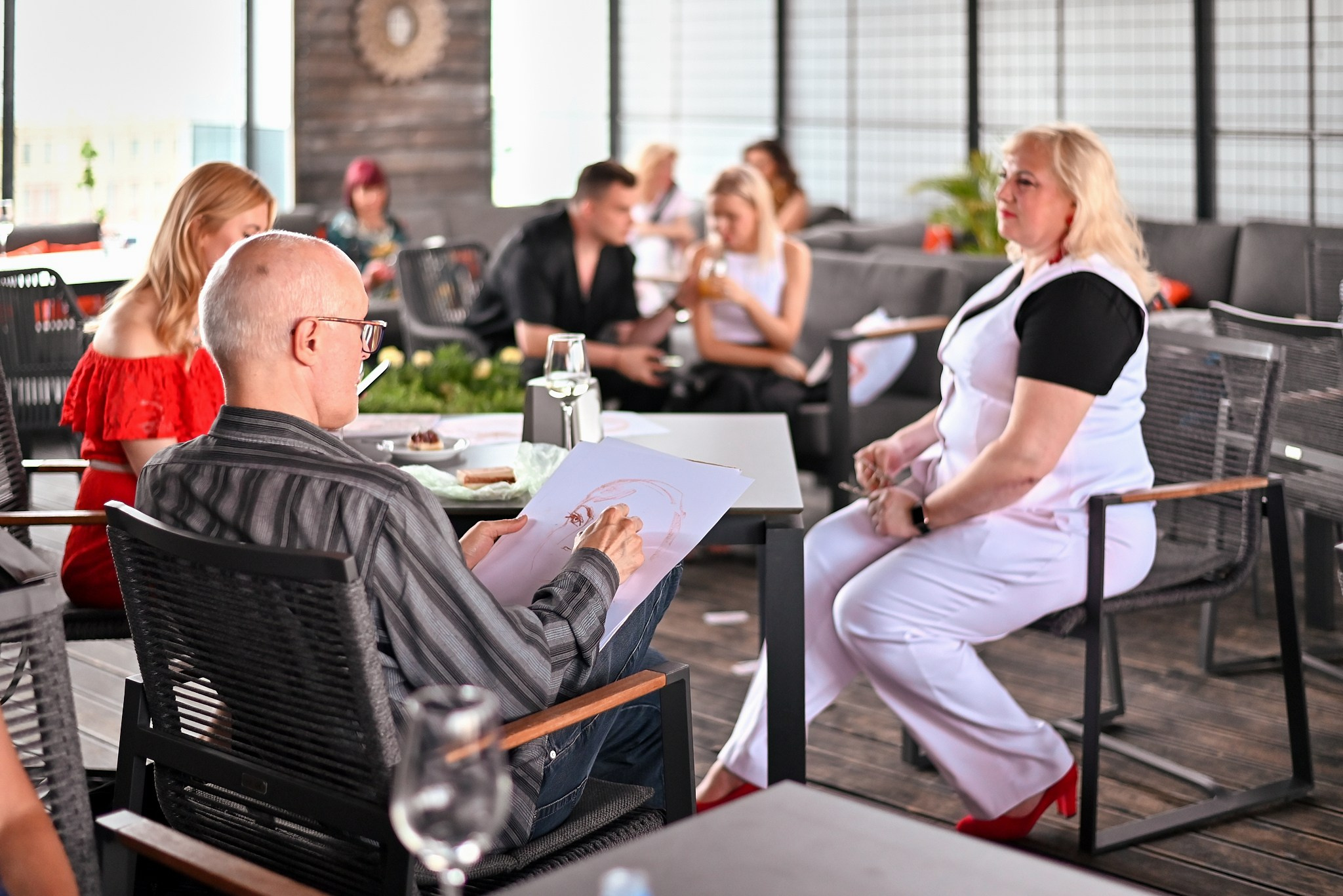 Светское мероприятие | ресторан Крыша 18. Свадебный фотограф в Санкт-Петербурге Славин Денис