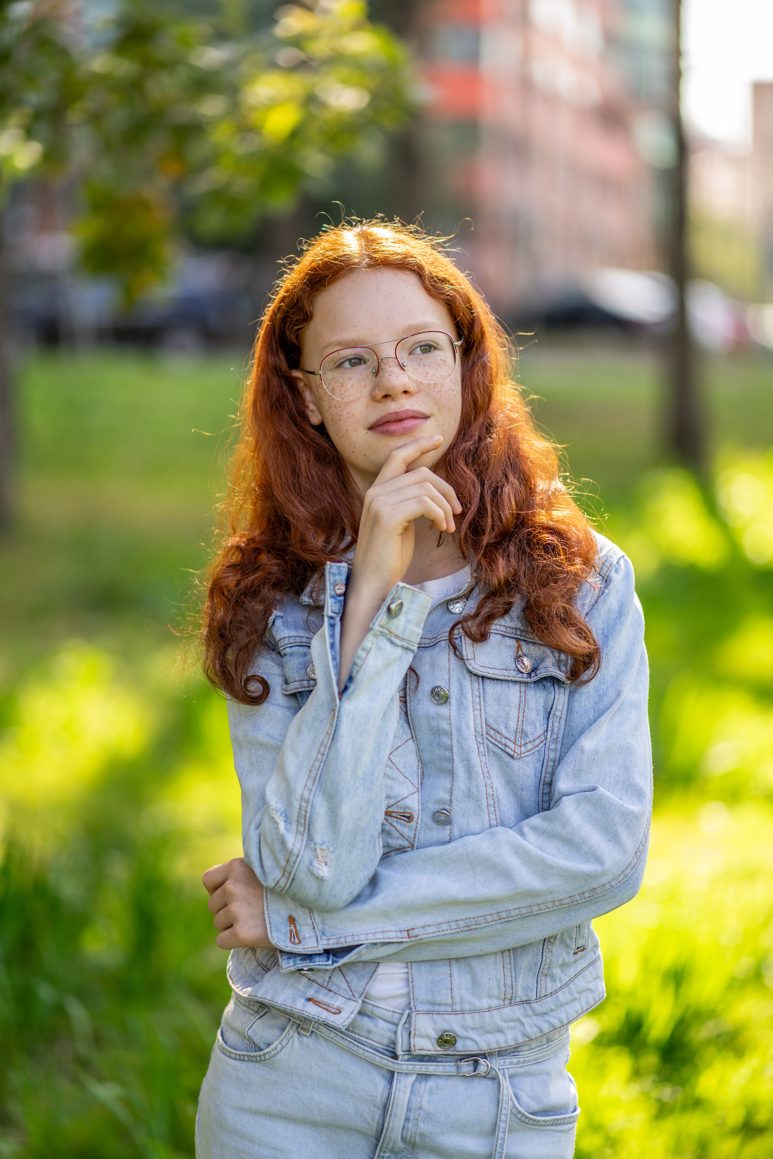 Девочка на природе