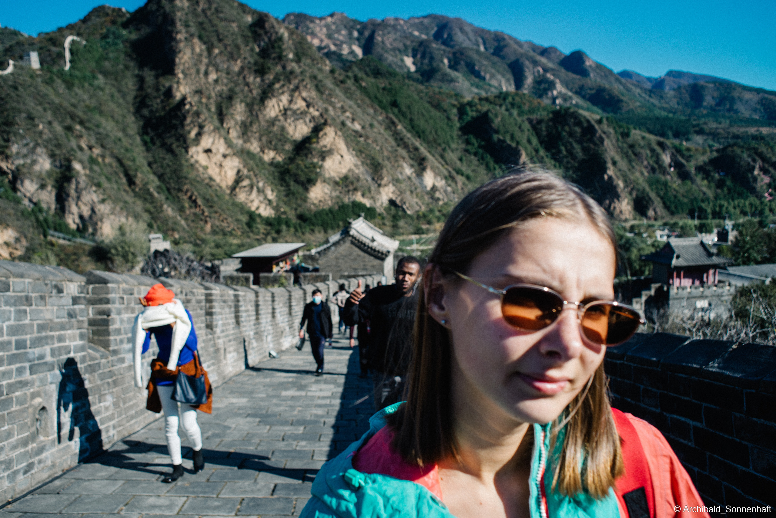 🇨🇳 长城, 天津 (ChangCheng, Tianjin), 2021.10.22. Photographer in Guangzhou, China. Archibald Sonnenhaft