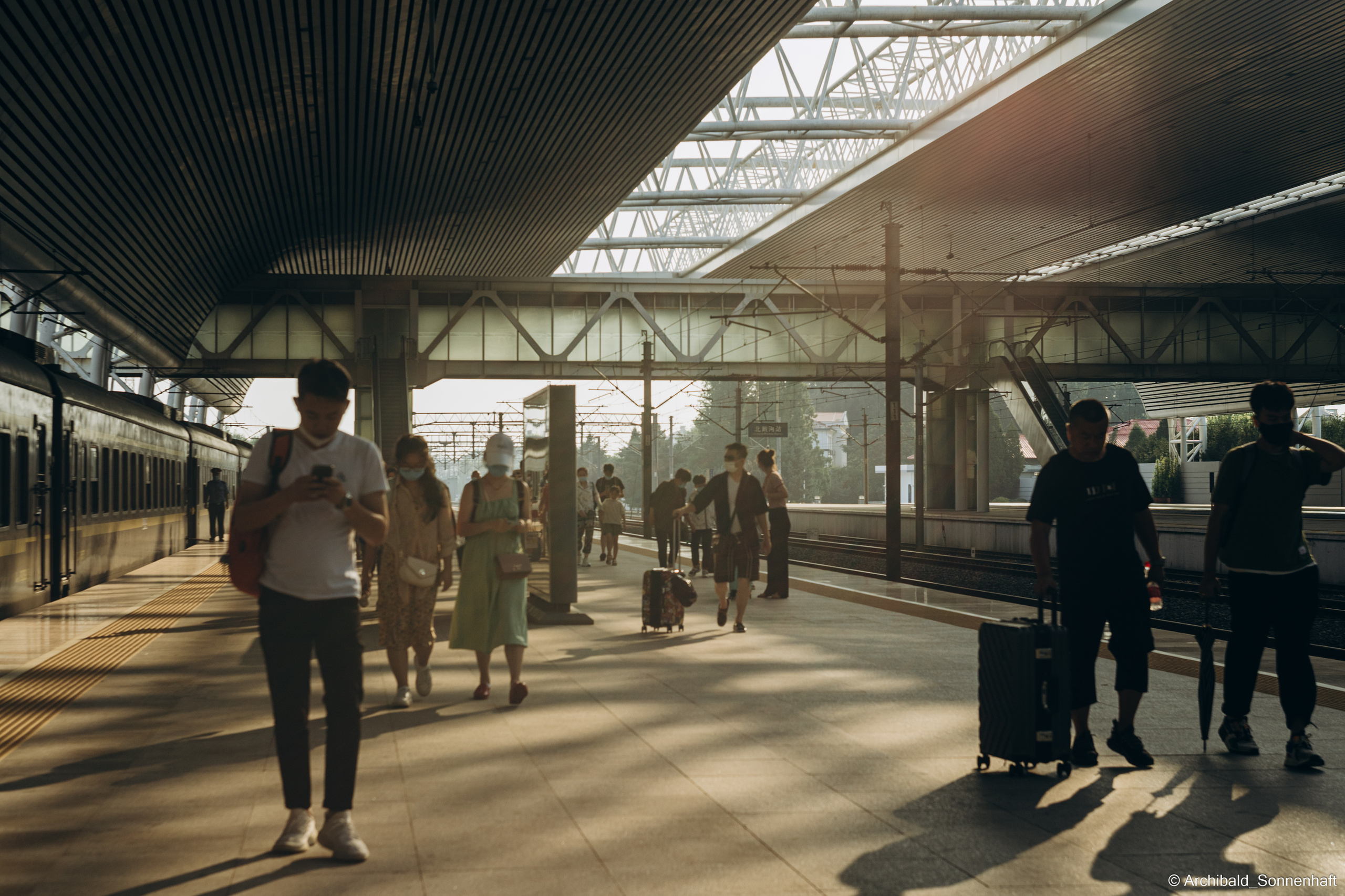 🇨🇳 北戴河, 秦皇岛 (BeiDaiHe, QingHuangDao), 2021-07. Photographer in Guangzhou, China. Archibald Sonnenhaft
