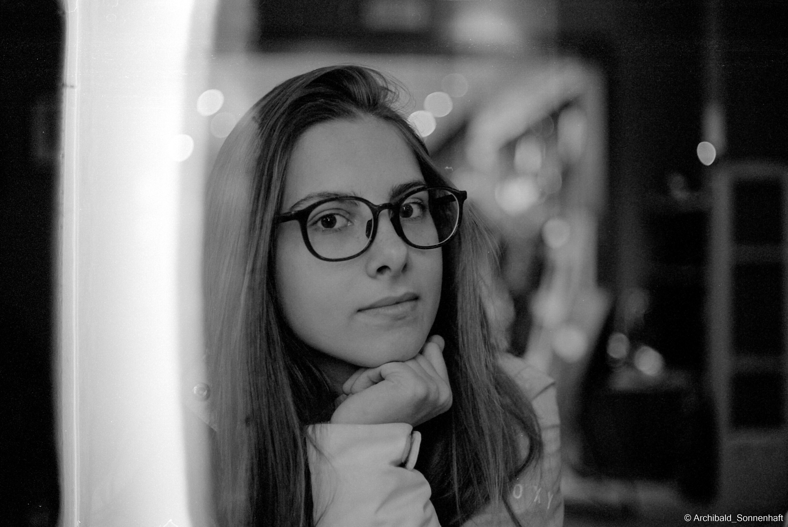 Yep, using film. Photographer in Guangzhou, China. Archibald Sonnenhaft