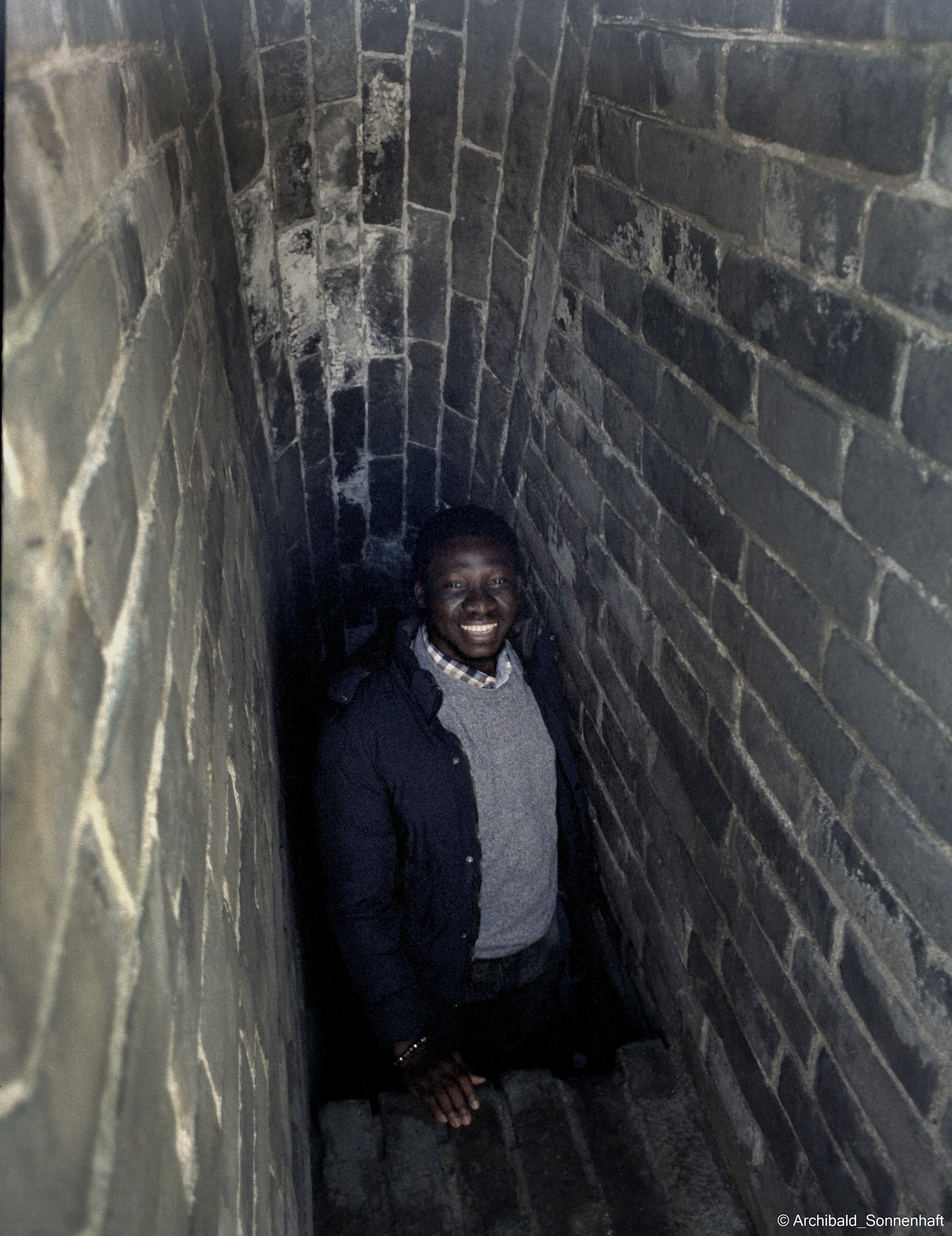 Yep, using film. Photographer in Guangzhou, China. Archibald Sonnenhaft