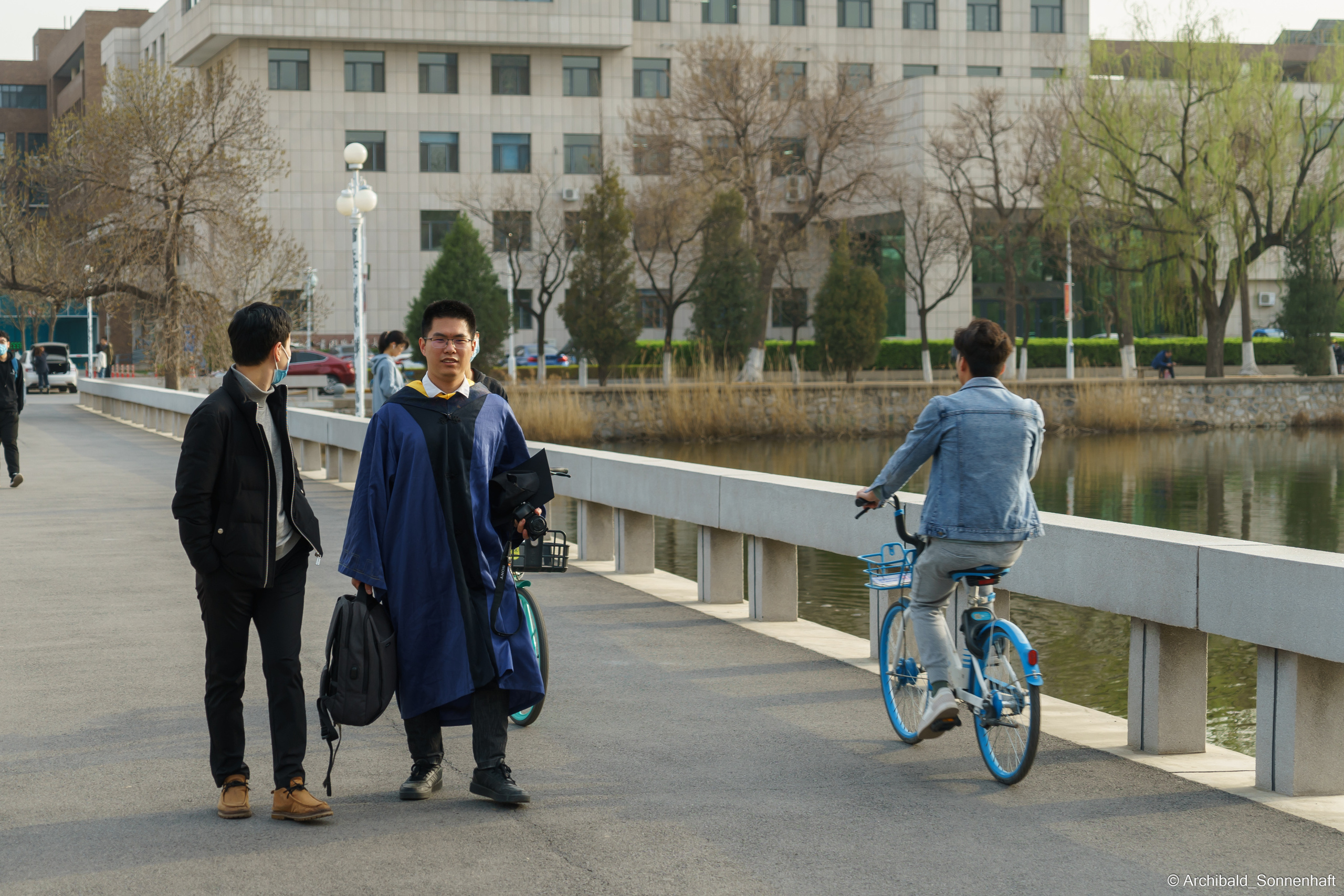 I study here!. Photographer in Guangzhou, China. Archibald Sonnenhaft