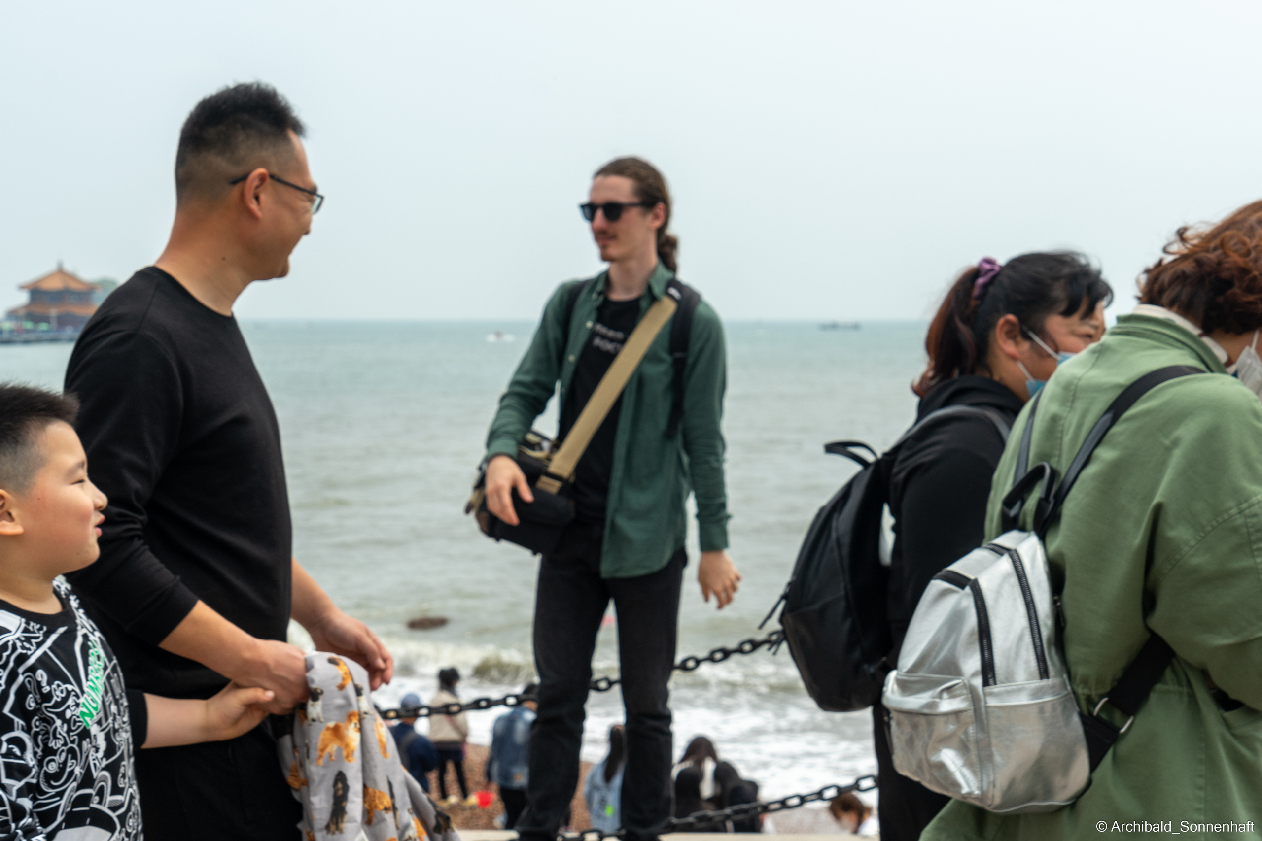 Qingdao or Qingtao — city of beer and european architecture. Photographer in Guangzhou, China. Archibald Sonnenhaft