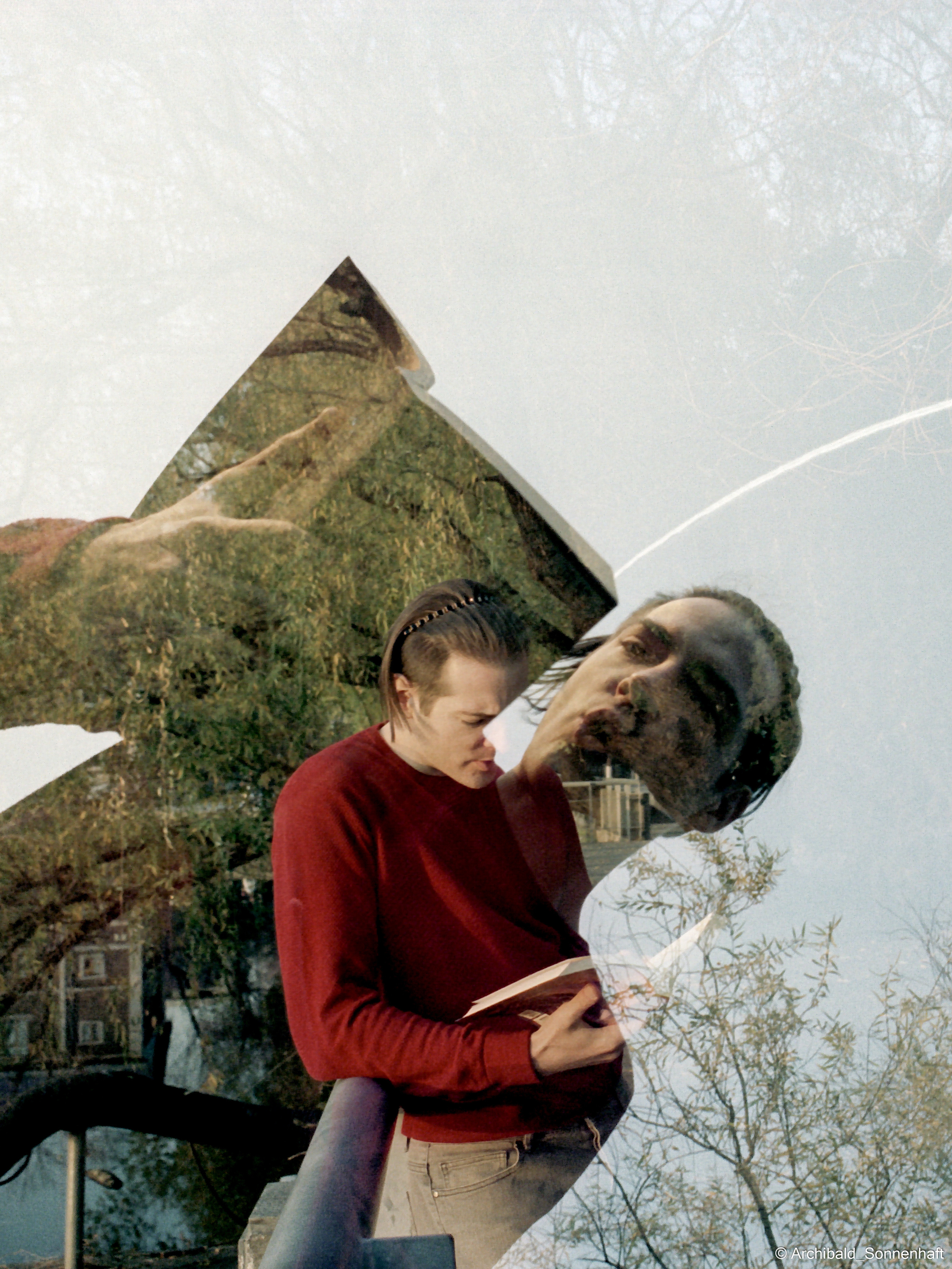 Yep, using film. Photographer in Guangzhou, China. Archibald Sonnenhaft