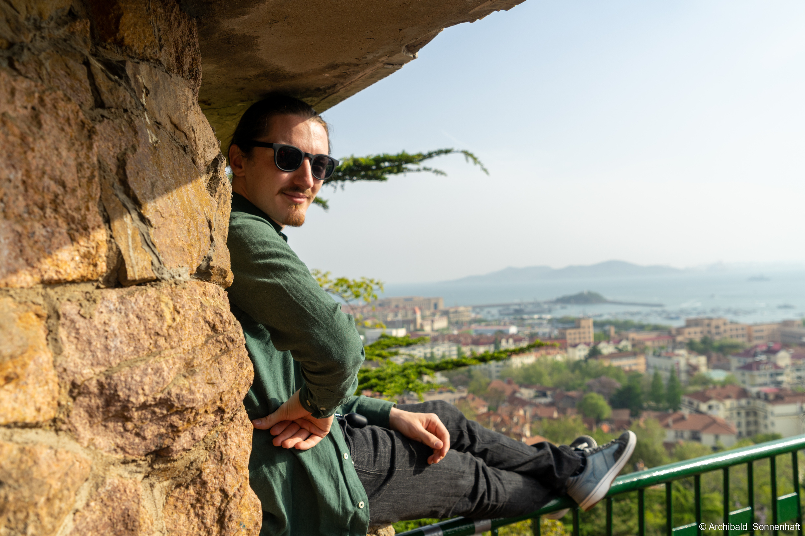 Qingdao or Qingtao — city of beer and european architecture. Photographer in Guangzhou, China. Archibald Sonnenhaft