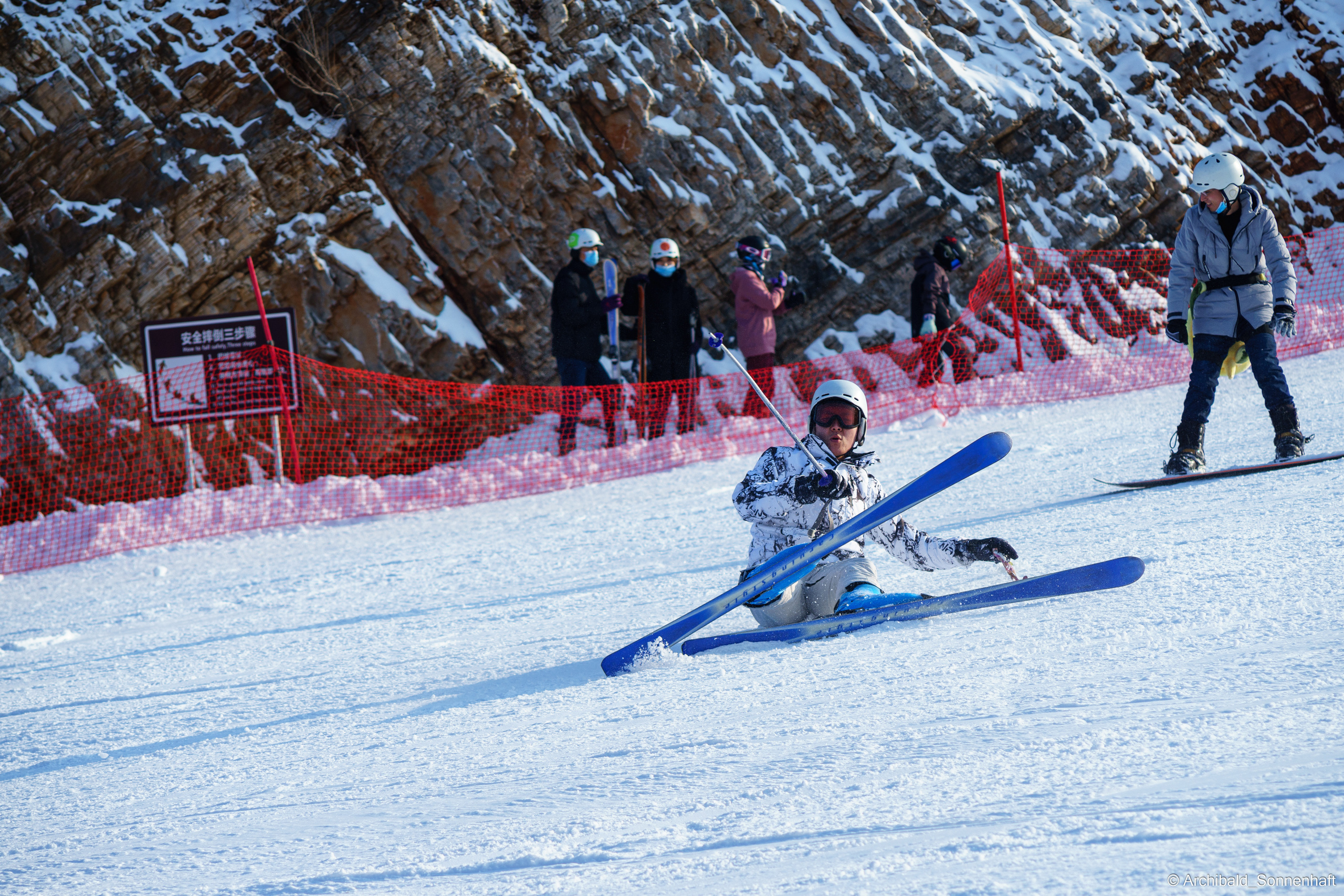 🇨🇳 滑雪在天津 (Ski in Tianjin), 2020.12. Photographer in Guangzhou, China. Archibald Sonnenhaft