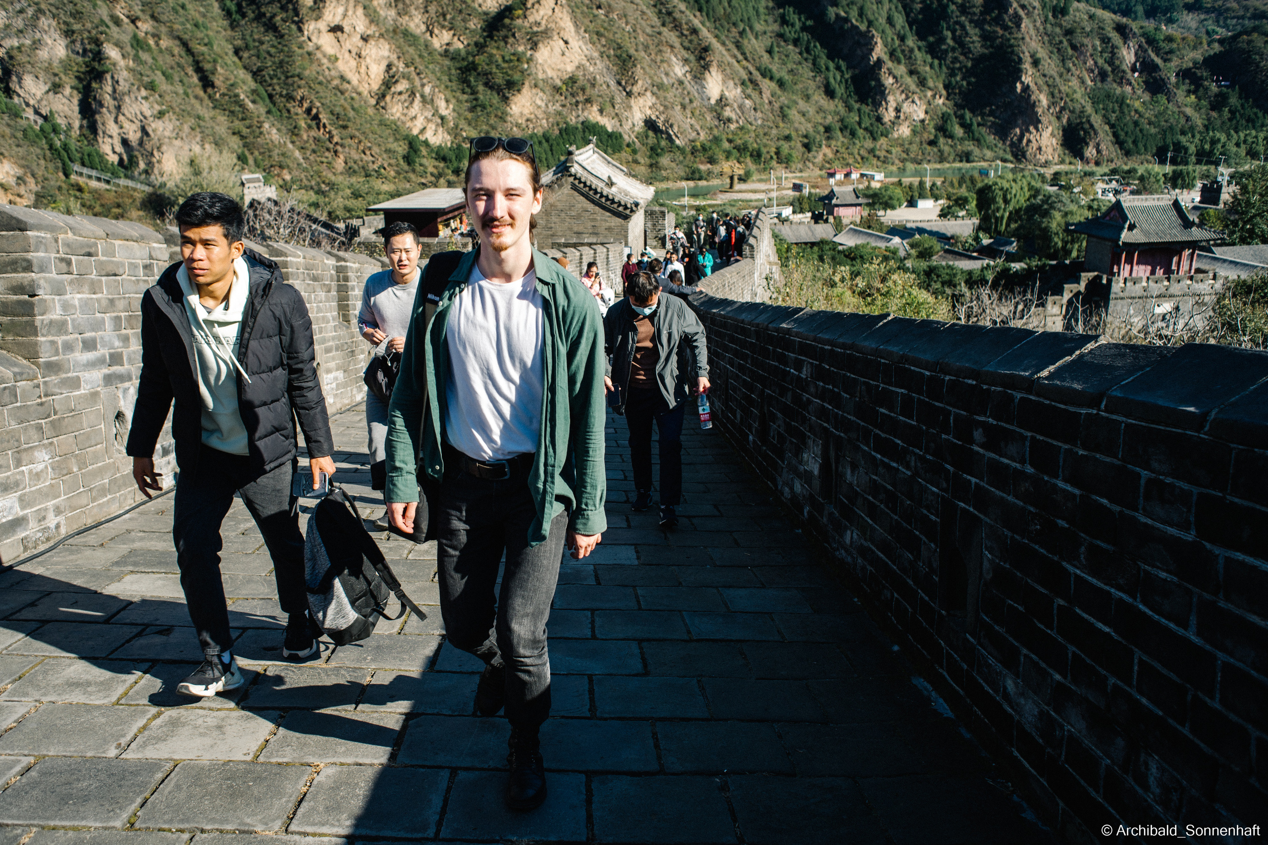 🇨🇳 长城, 天津 (ChangCheng, Tianjin), 2021.10.22. Photographer in Guangzhou, China. Archibald Sonnenhaft