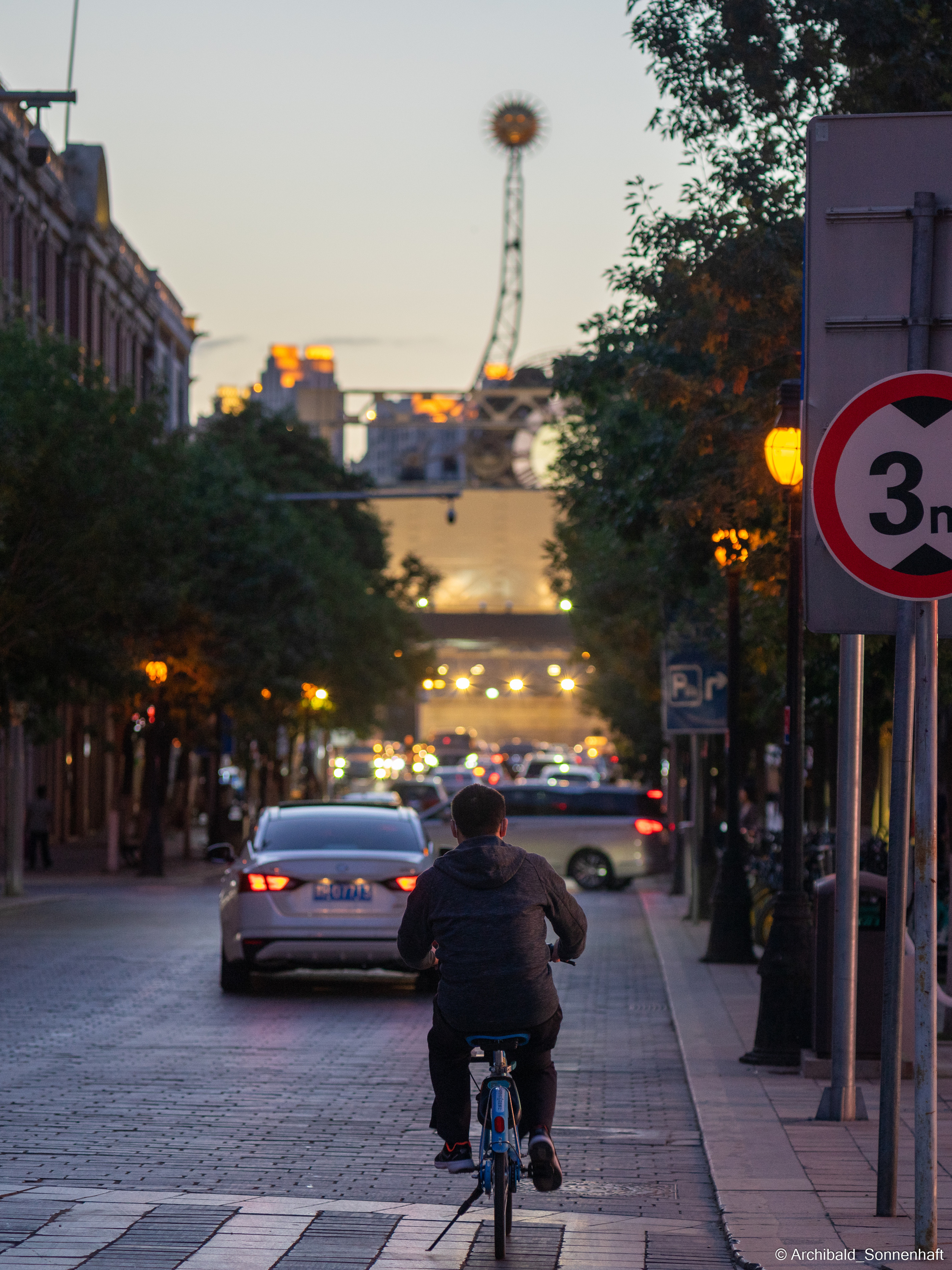 Look what I saw on the walk. Photographer in Guangzhou, China. Archibald Sonnenhaft