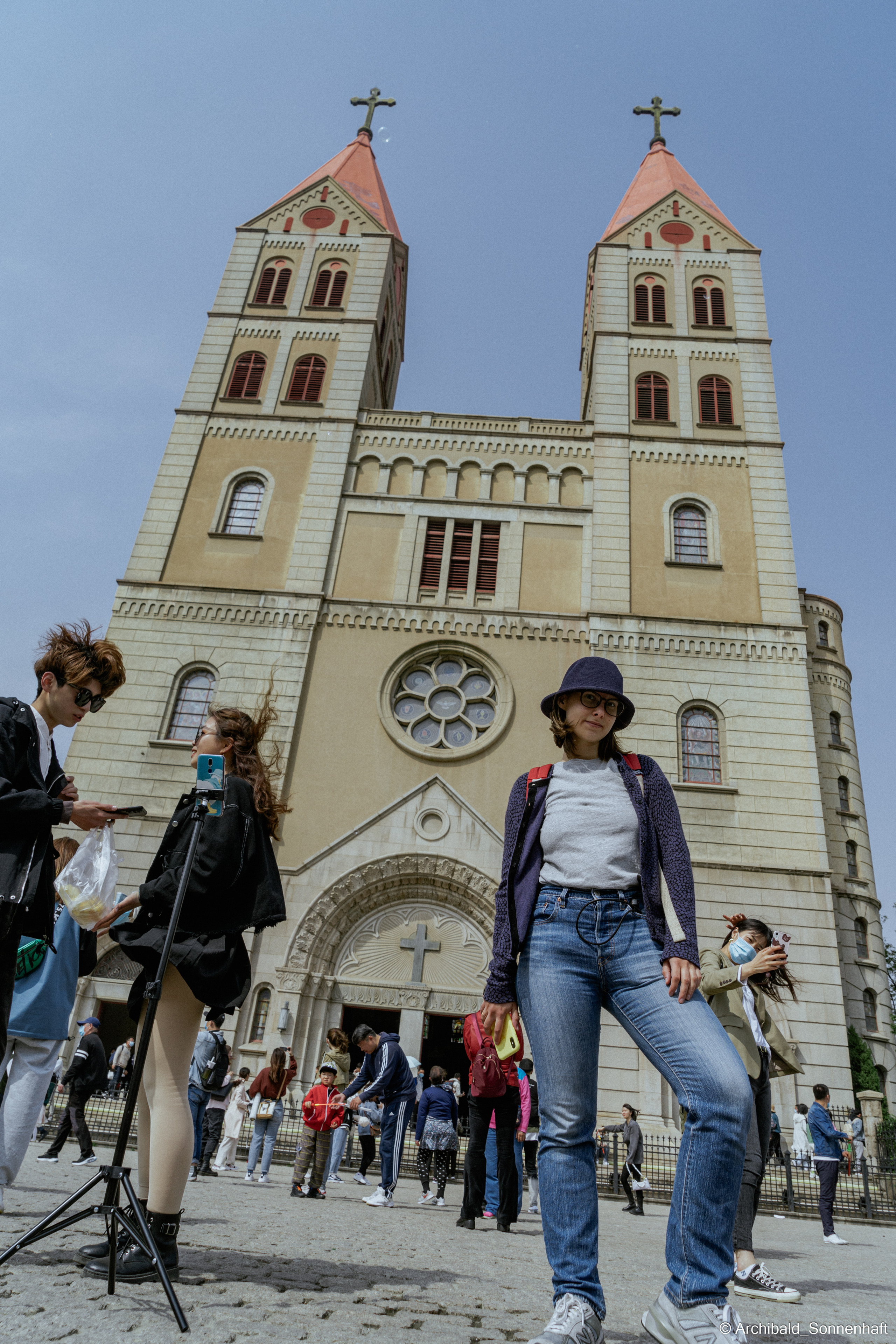 Qingdao or Qingtao — city of beer and european architecture. Photographer in Guangzhou, China. Archibald Sonnenhaft