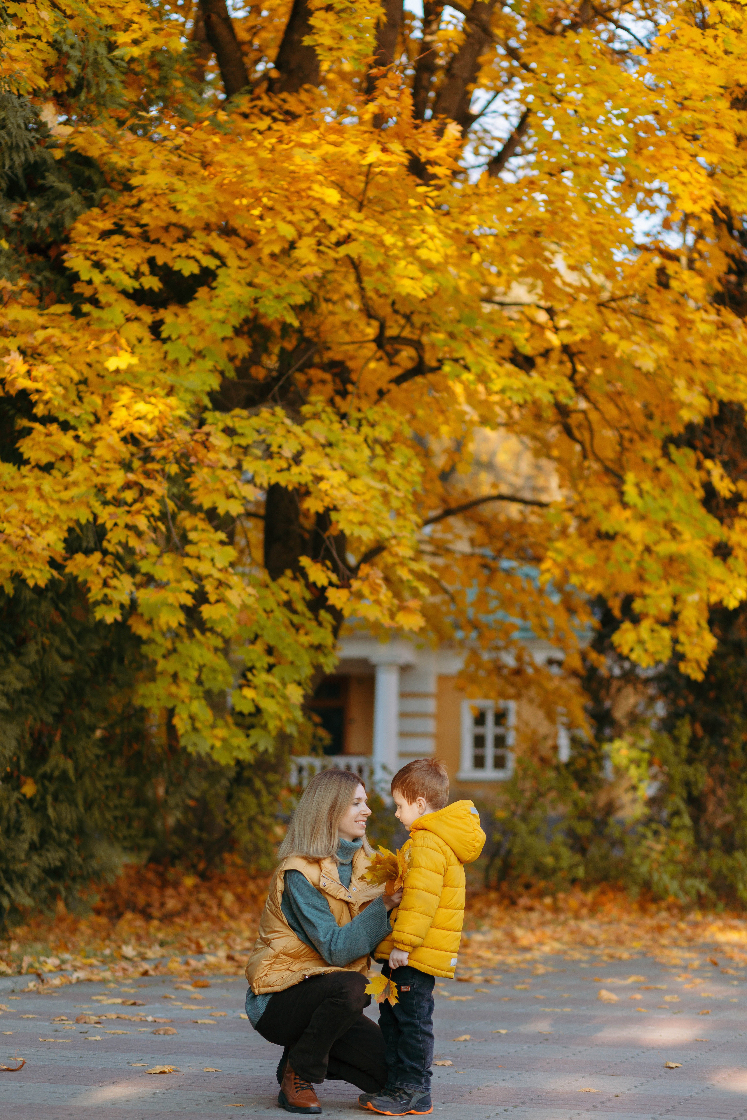 Осенняя фотосессия в усадьбе Валуево. Фотограф Александра Сыщенко