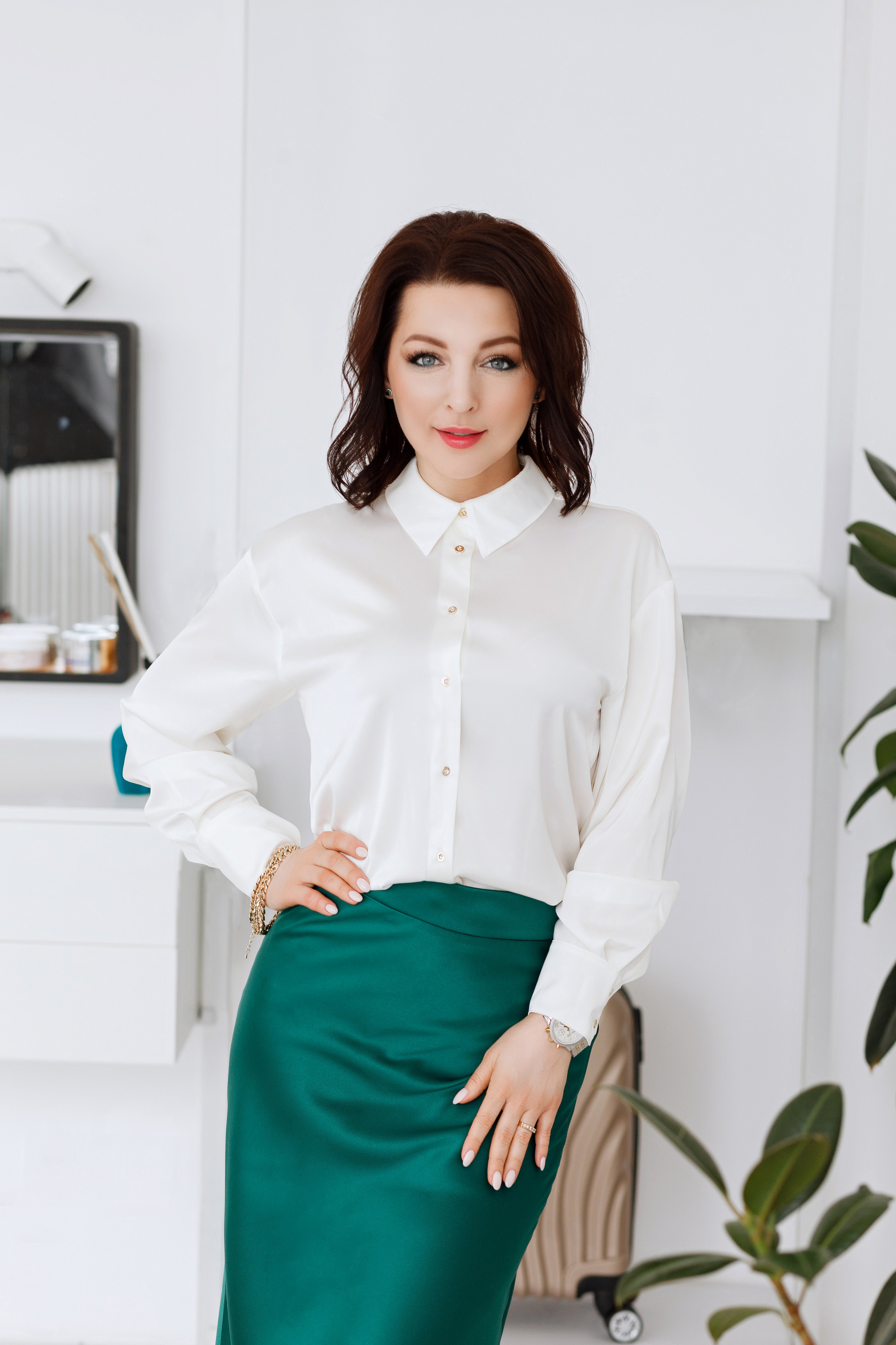 Имиджевая фотосессия для мастера перманентного макияжа. Фотограф Александра Сыщенко