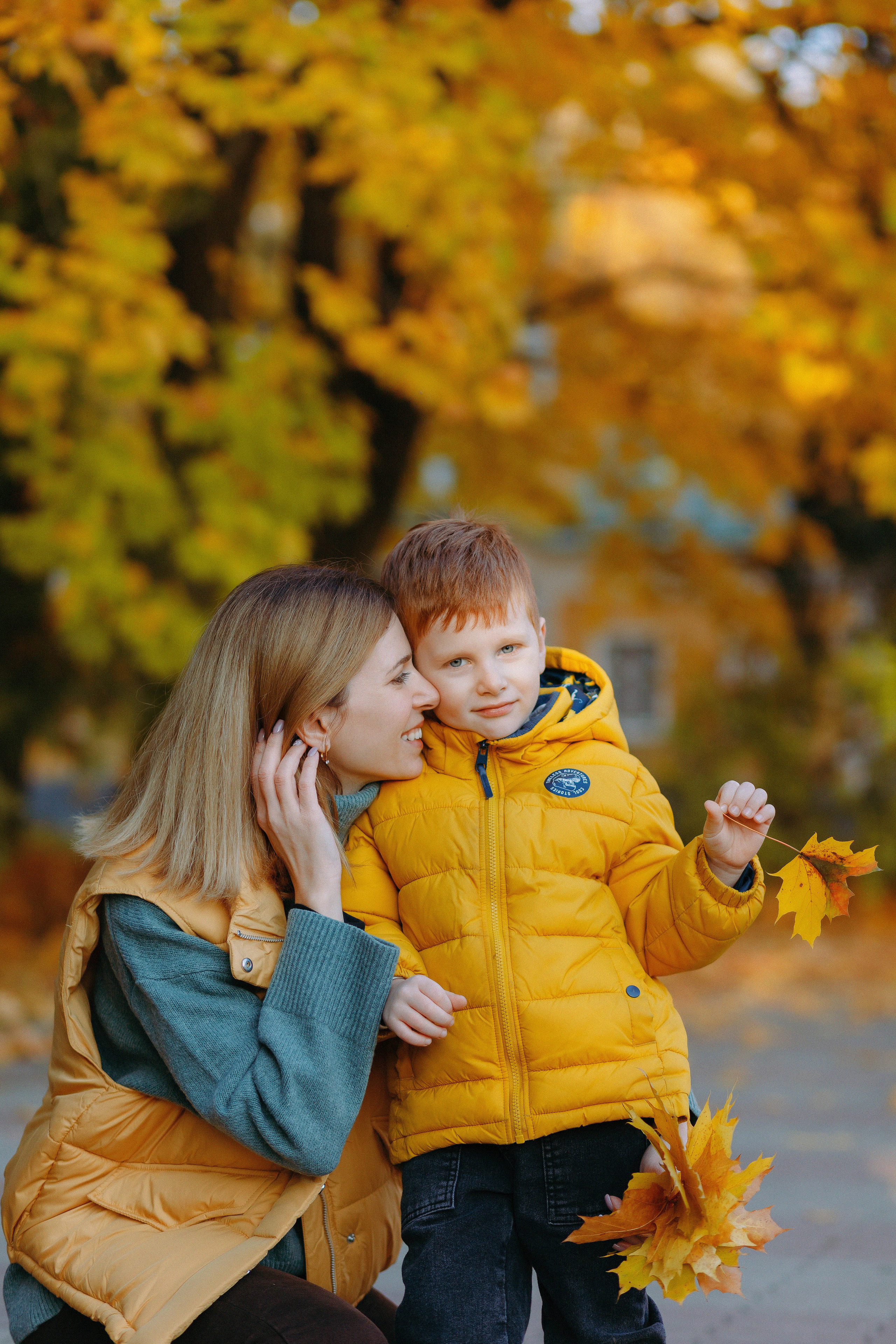 Осенняя фотосессия в усадьбе Валуево. Фотограф Александра Сыщенко