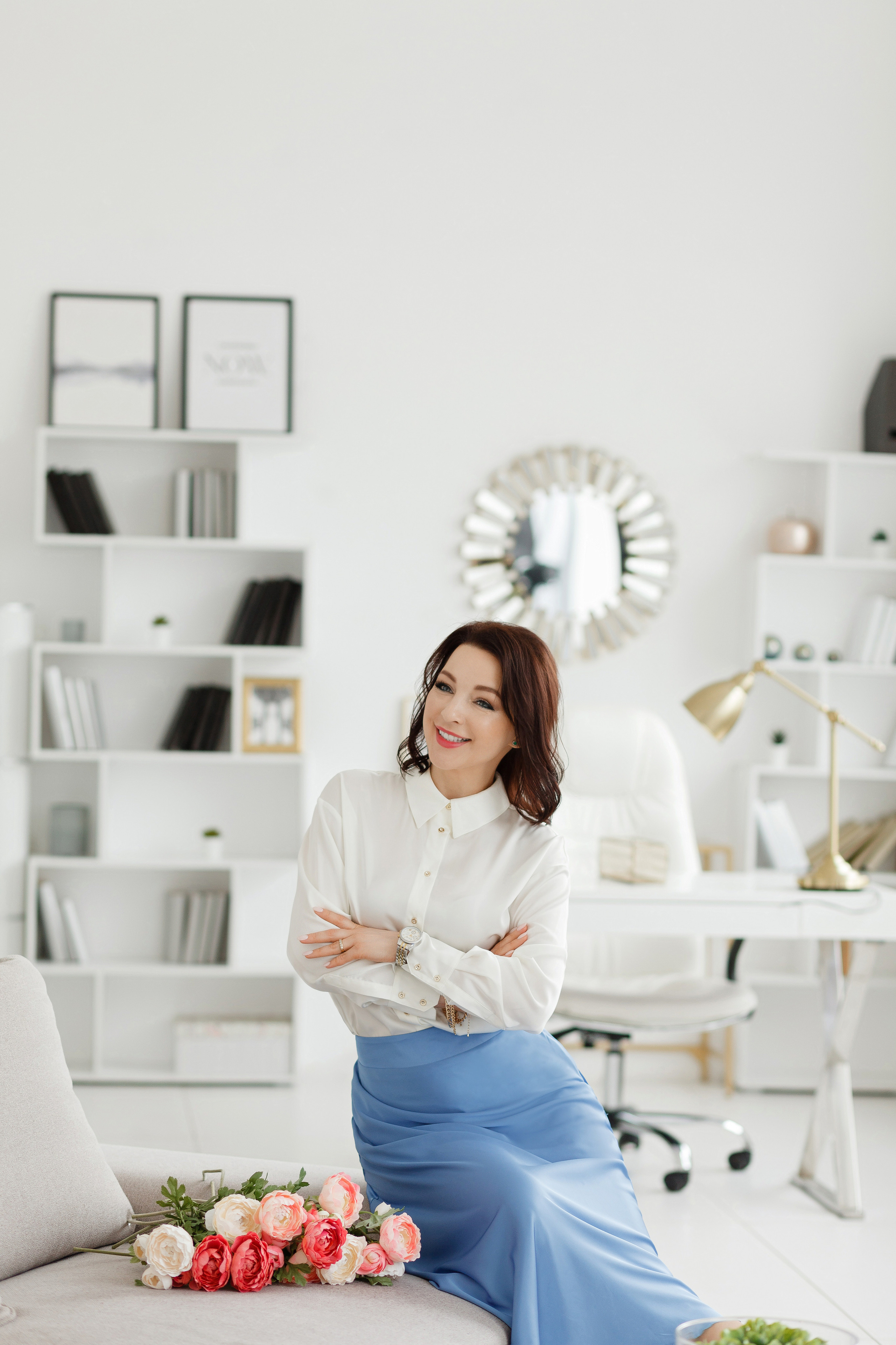 Имиджевая фотосессия для мастера перманентного макияжа. Фотограф Александра Сыщенко